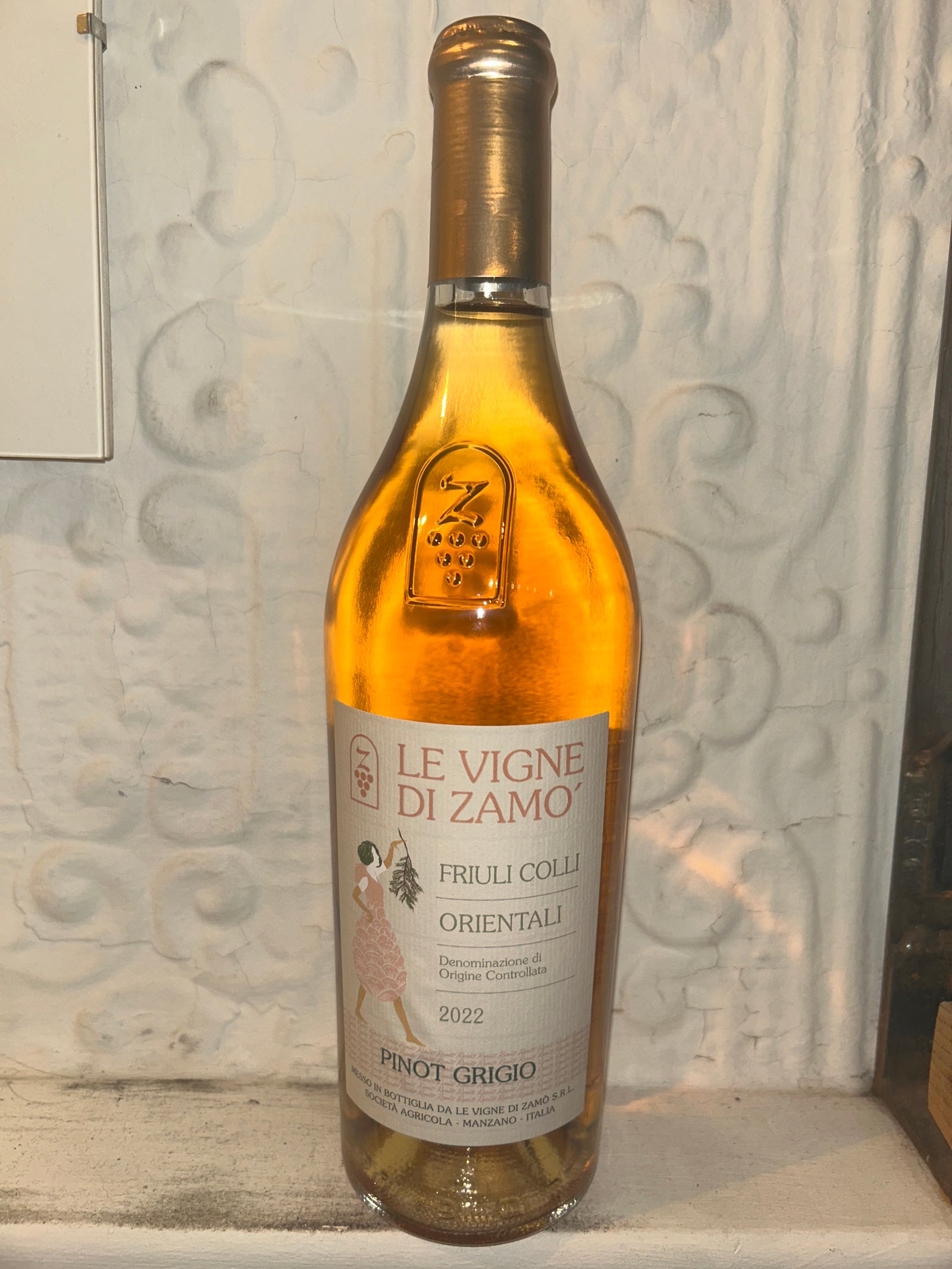 Pinot Grigio Ramato, Zamo 2022 (Friuli, Italy)-Wine-Bibber & Bell