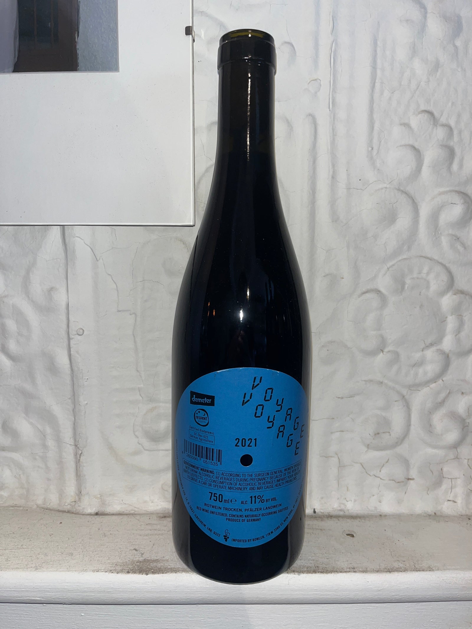 Pinot Noir "Voyage Voyage", Jurgen Leiner 2021 (Pfalz, Germany)-Wine-Bibber & Bell