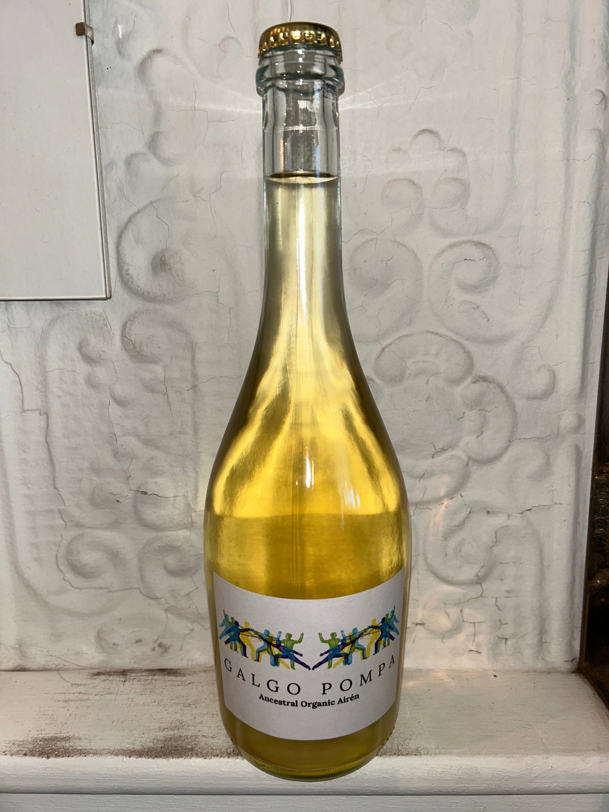 Pompa Airen Ancestral Pet Nat, Galgo Wines NV (Castilla-La Mancha, Spain)-Wine-Bibber & Bell