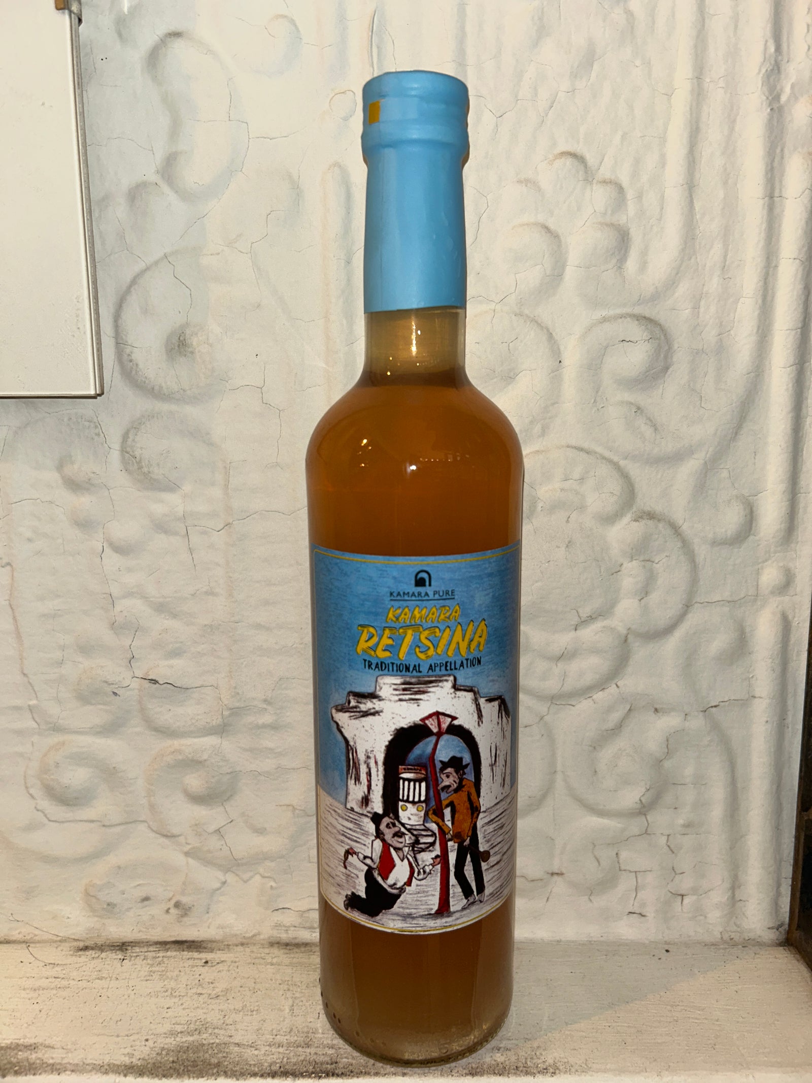 Retsina, Kamara 500ml (Thessoloniki, Greece)-Wine-Bibber & Bell