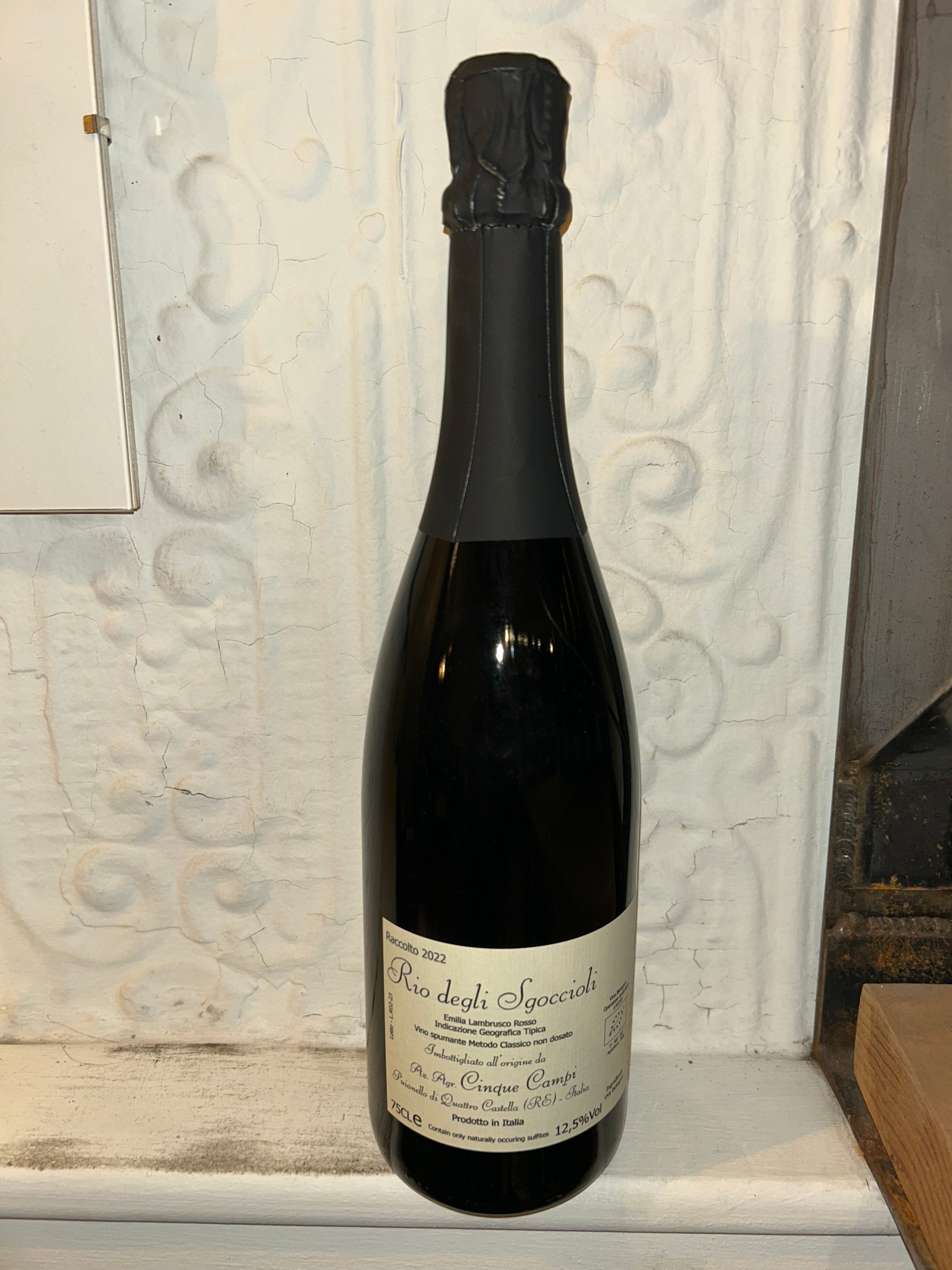 Rio degli Sgoccioi Lambrusco, Cinque Campi 2022 (Emilia-Romagna, Italy)-Wine-Bibber & Bell