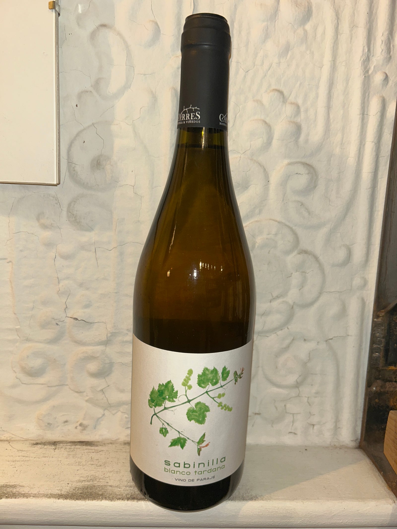 Sabinilla Tardana Blanco, Bodegas y Vinedos Carres 2021 (IValencia, Spain)-Wine-Bibber & Bell