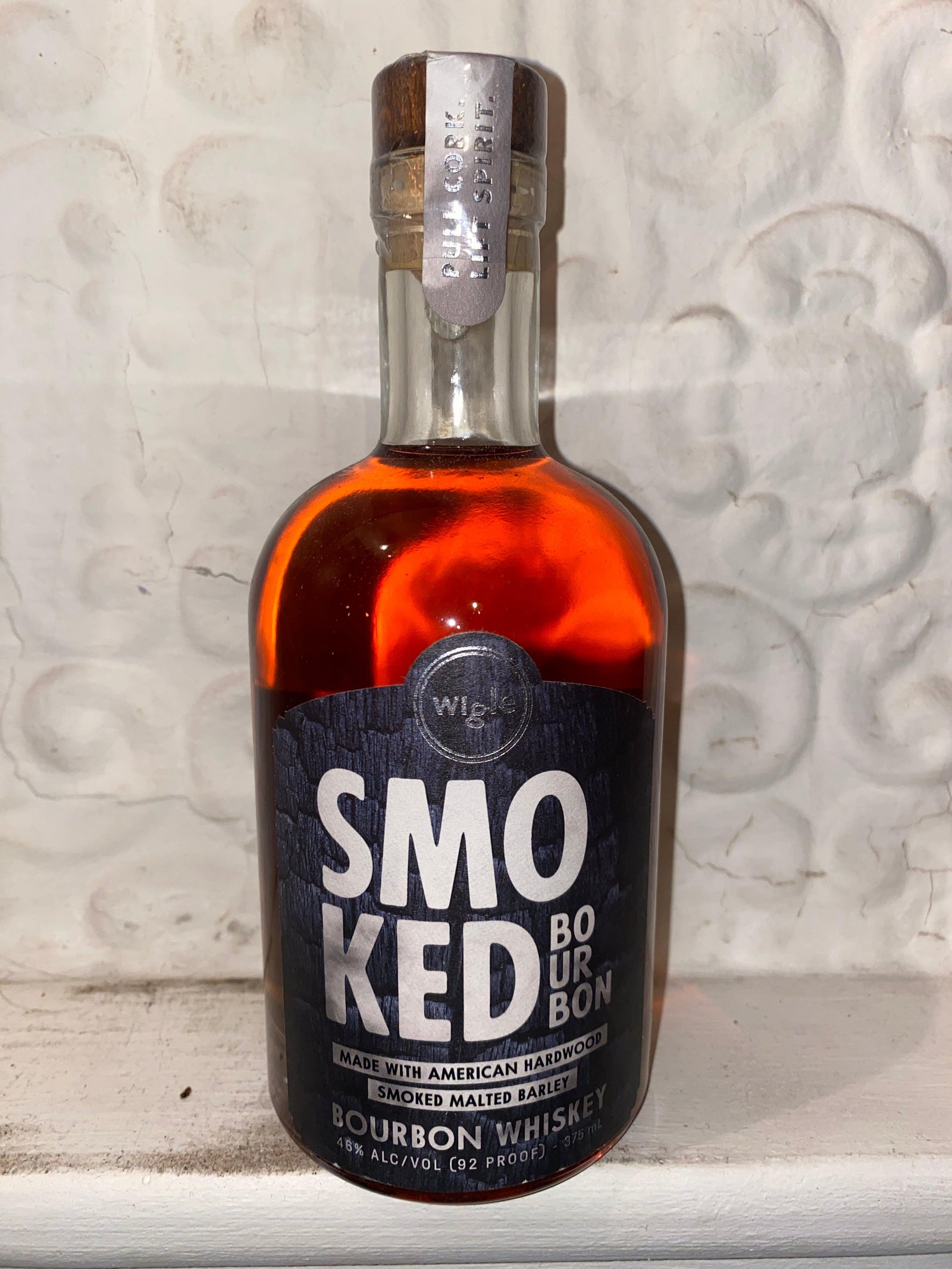 Smoked Bourbon, Wigle 375ml (Penn. USA)-Spirits-Bibber & Bell