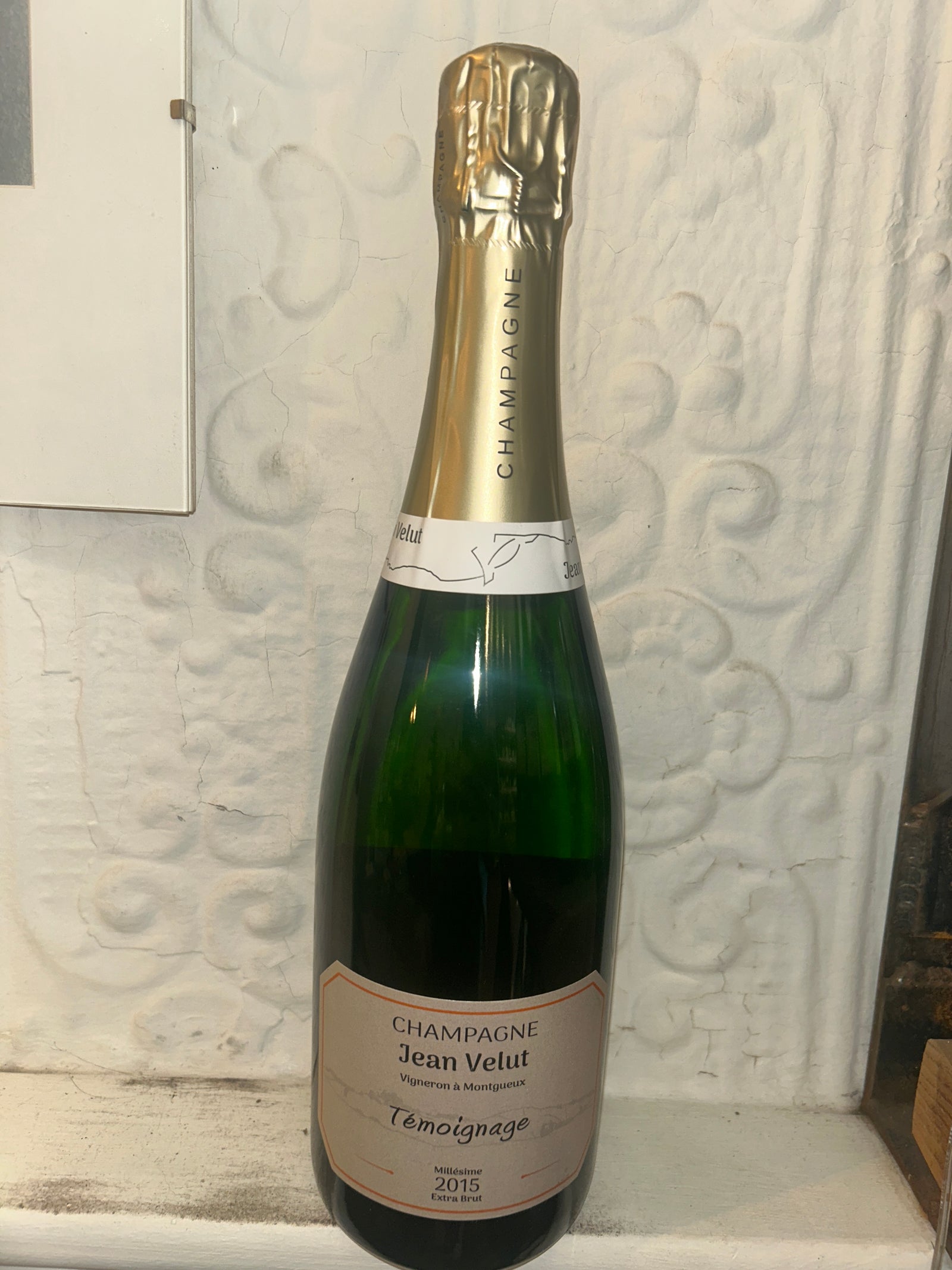 Temoignage, Jen Velut 2015 (Champagne, France)-Wine-Bibber & Bell