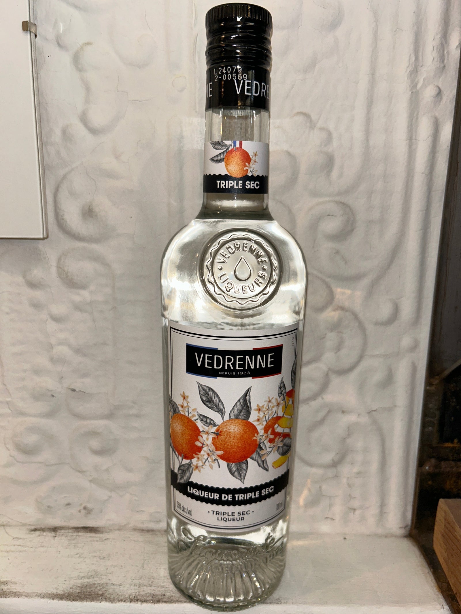 Triple Sec, Vedrenne (France)-Liquor & Spirits-Bibber & Bell