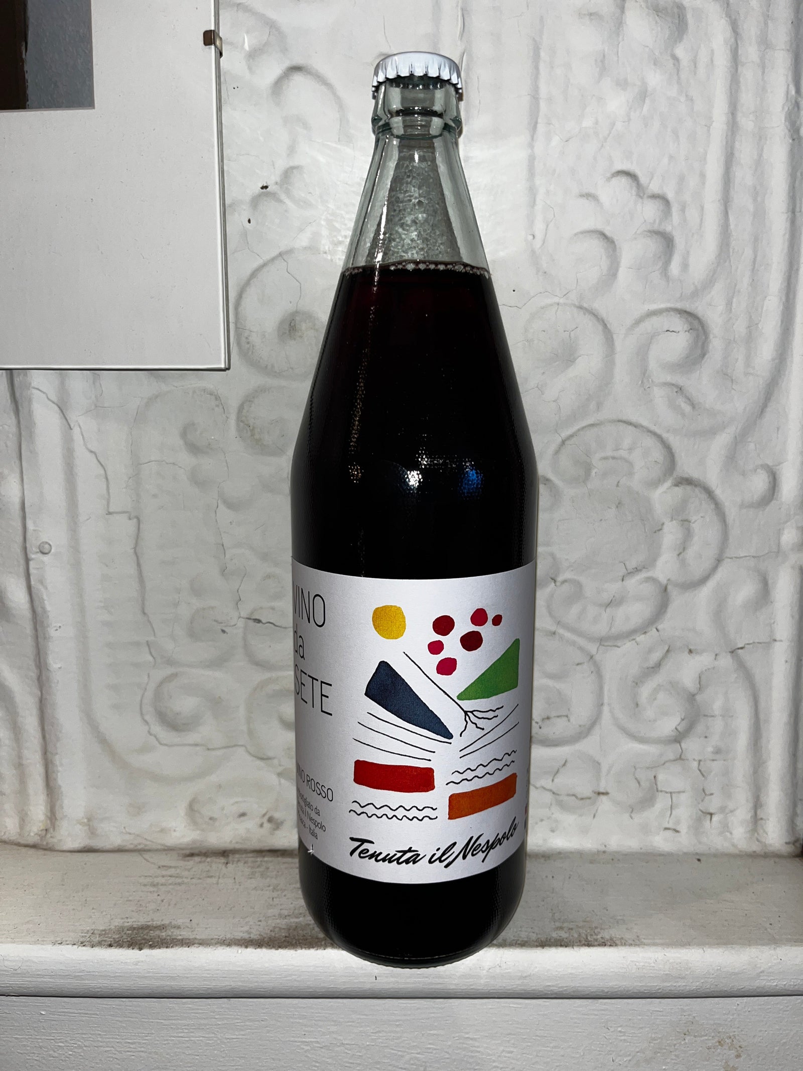 Vino da Sete Rosso Liter, Tenuta Il Nespolo 2023 (Piedmont, Italy)-Wine-Bibber & Bell