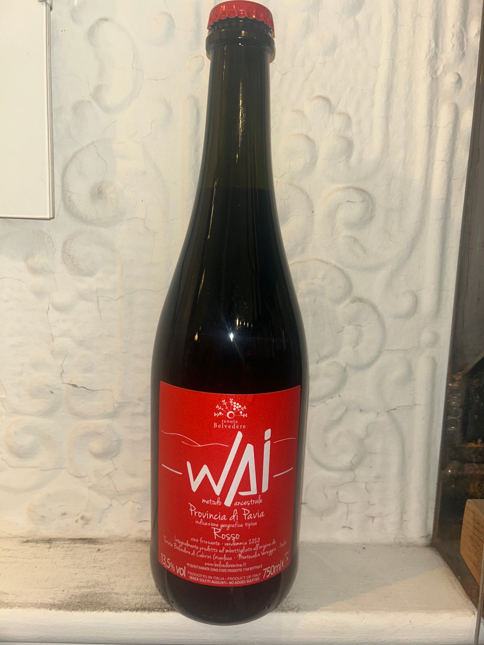 Wai Pet Nat Rosso, Belvedere 2020 (Lombardy, Italy)-Wine-Bibber & Bell