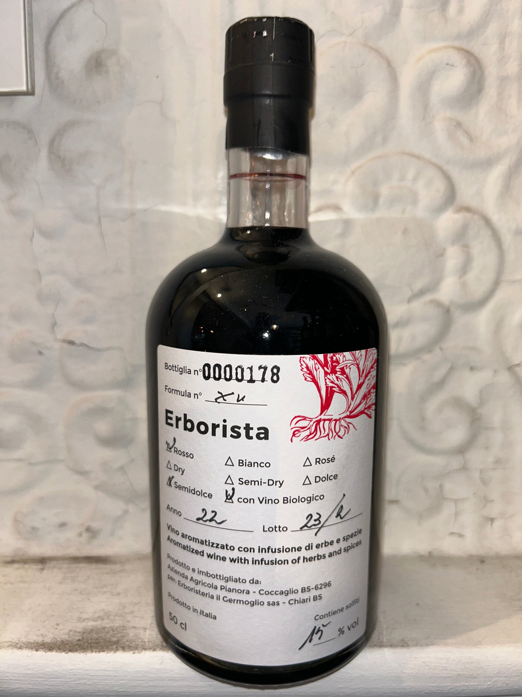 Wermut Erboriste, Pianora (Coccaglio, Italy)-Liquor & Spirits-Bibber & Bell