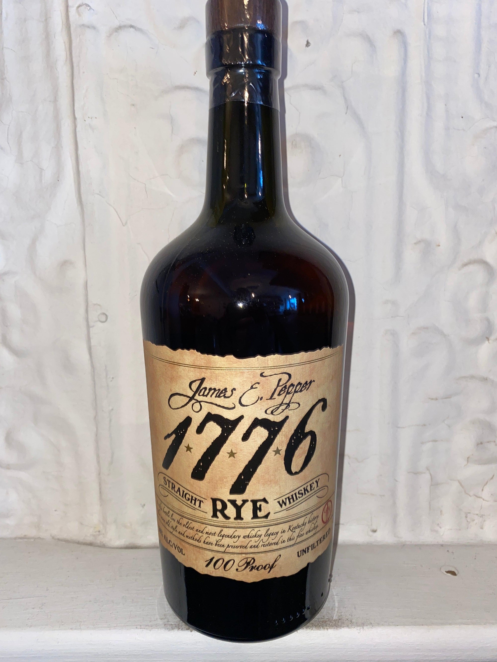 1776 Straight Rye Whiskey, James Pepper (Kentucky, USA)-Bibber & Bell