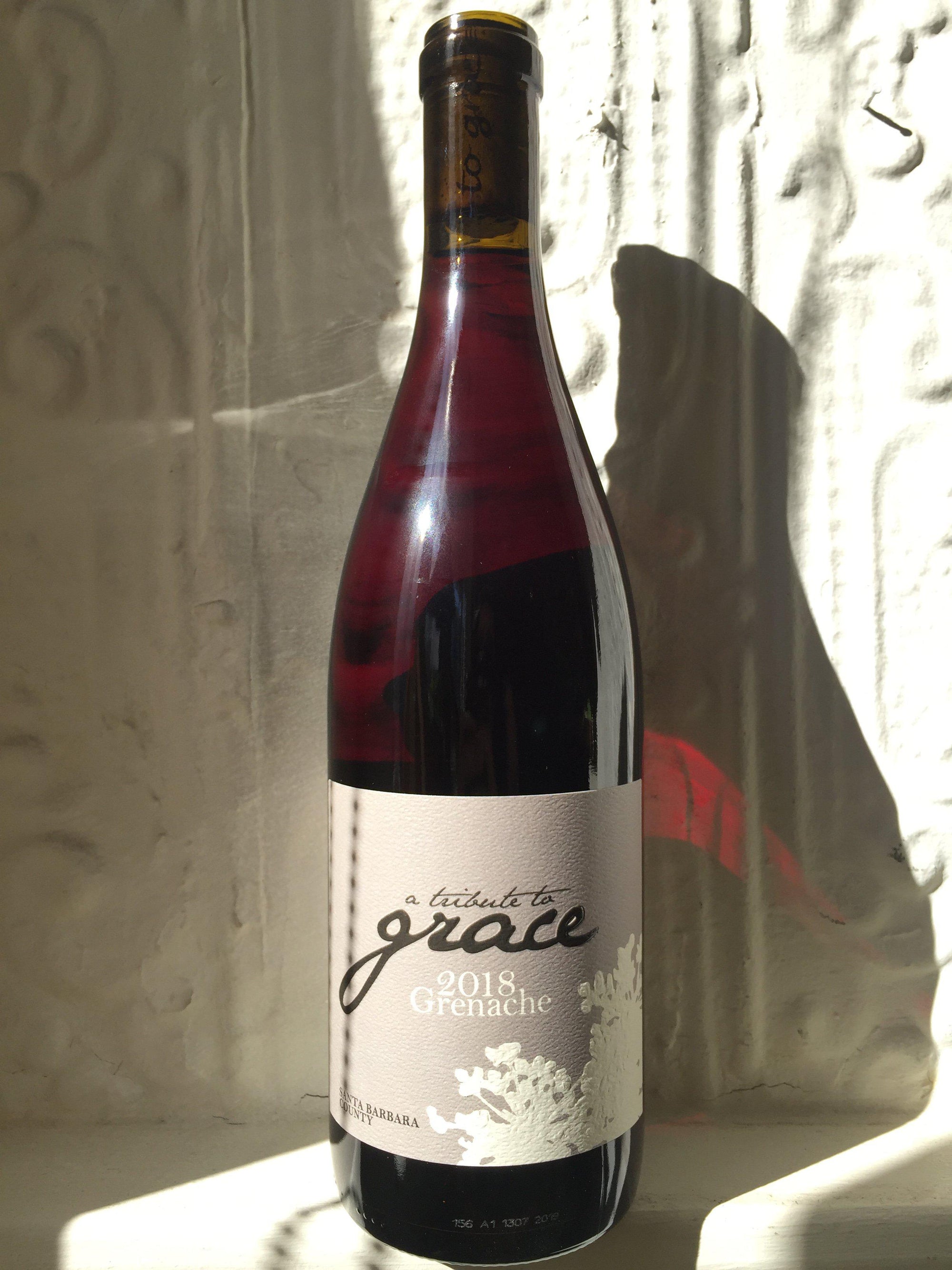 A Tribute to Grace Santa Barbara County Grenache 2018 (California, United States)-Wine-Bibber & Bell