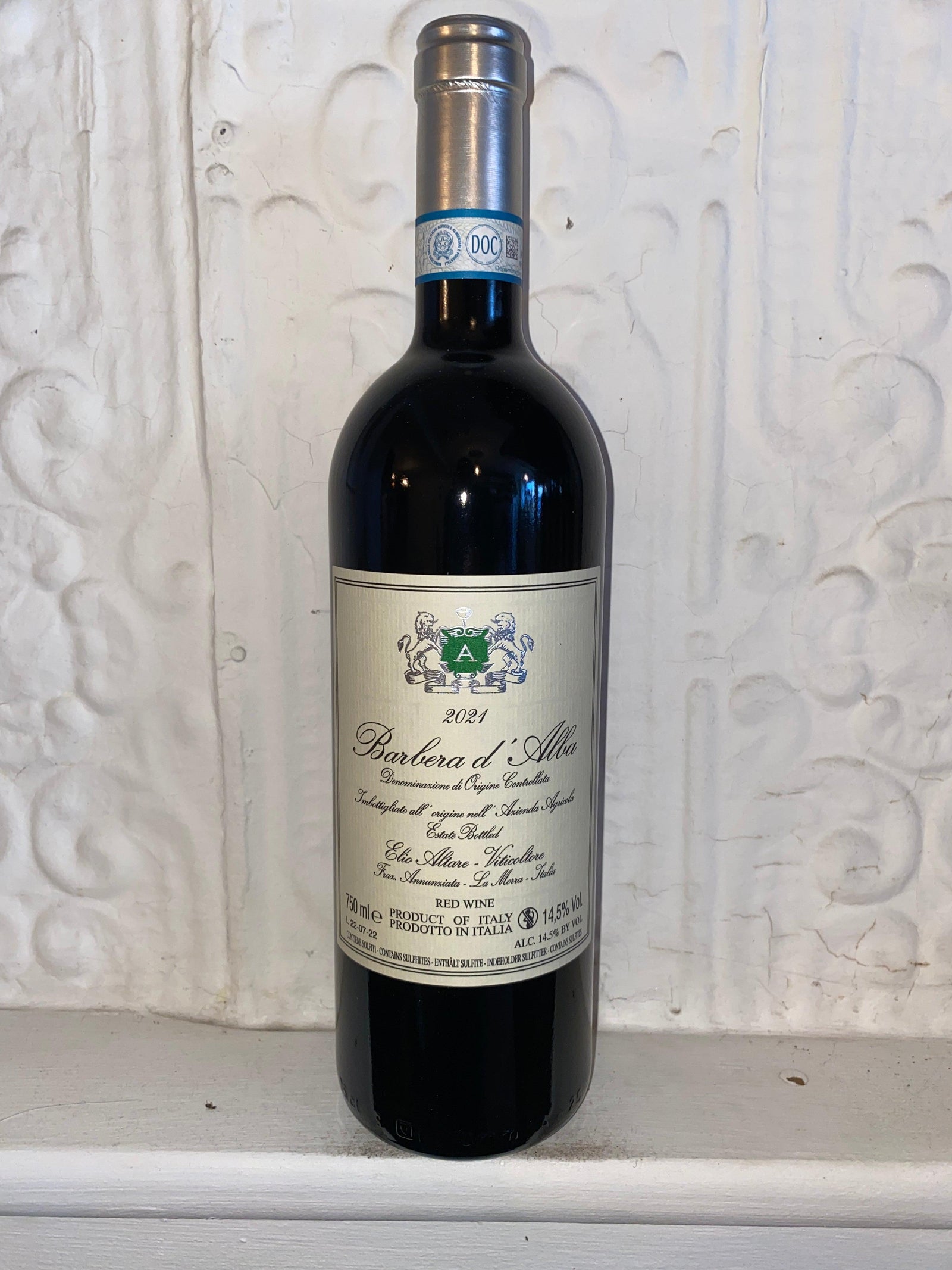 Barbera d'Alba, Elio Altare 2021 (Piedmont, Italy)-Bibber & Bell