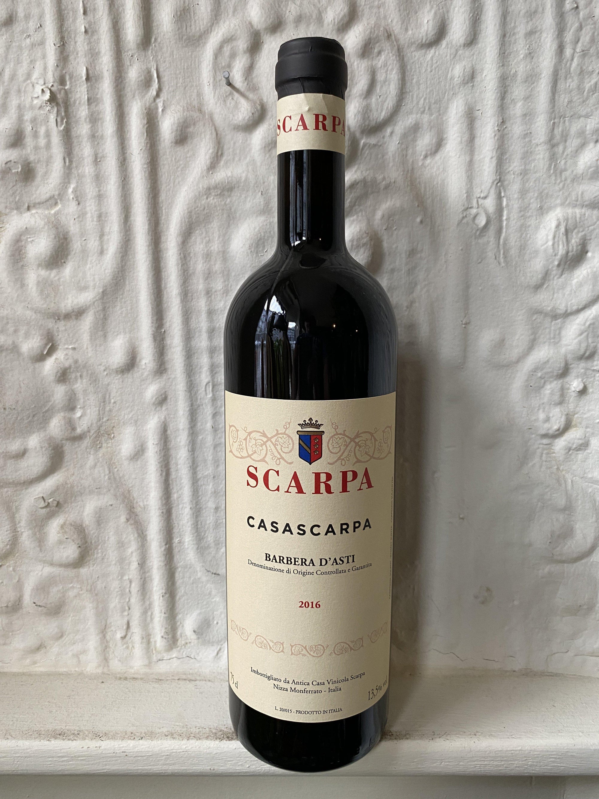 Barbera d'Asti "Casa Scarpa", Scarpa 2016 (Piedmont, Italy)-Wine-Bibber & Bell