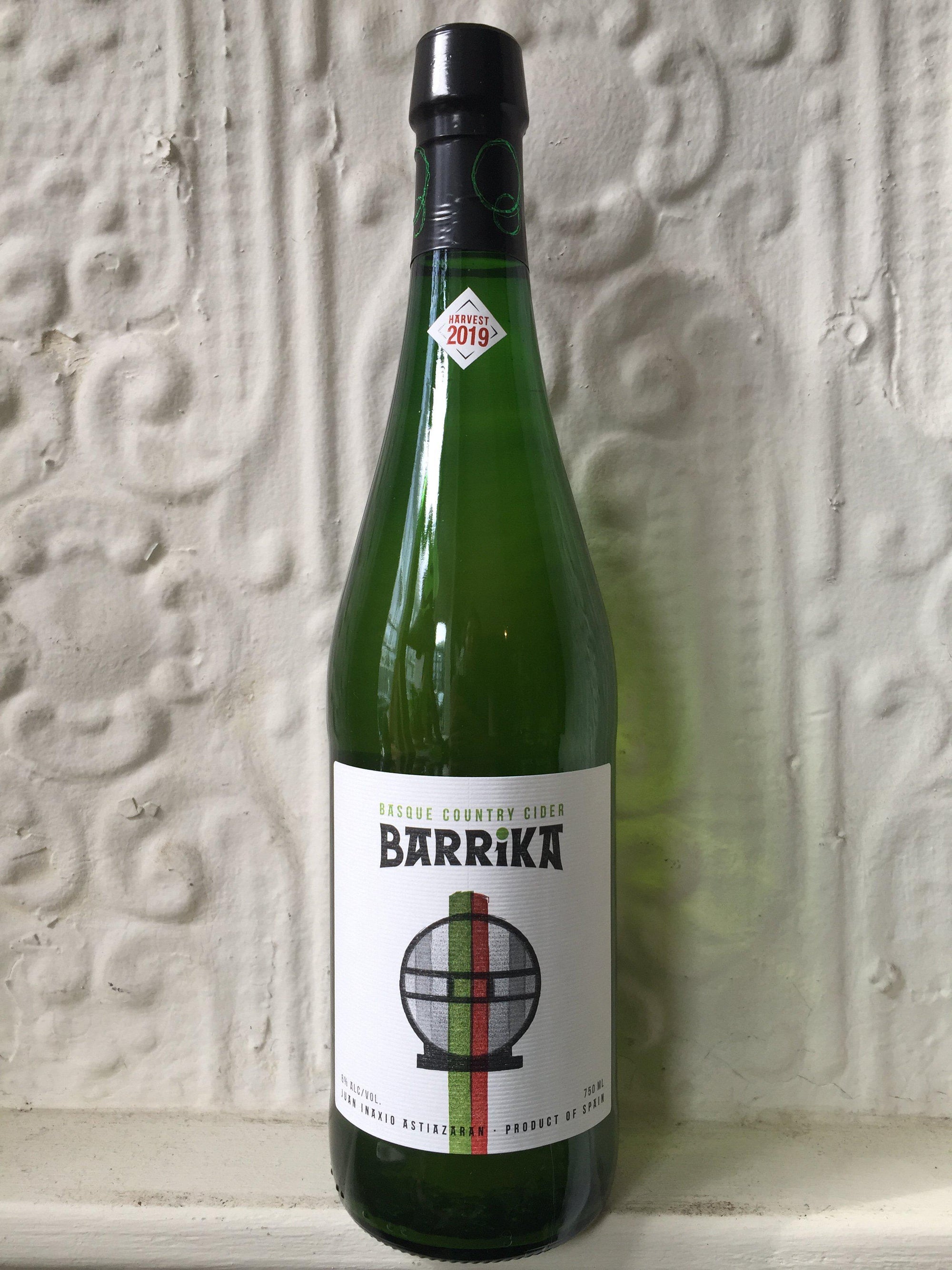 Barrika Basque Cider, Juan Inaxio Astiazaran 2019 $12 (Basque, Spain)-Wine-Bibber & Bell