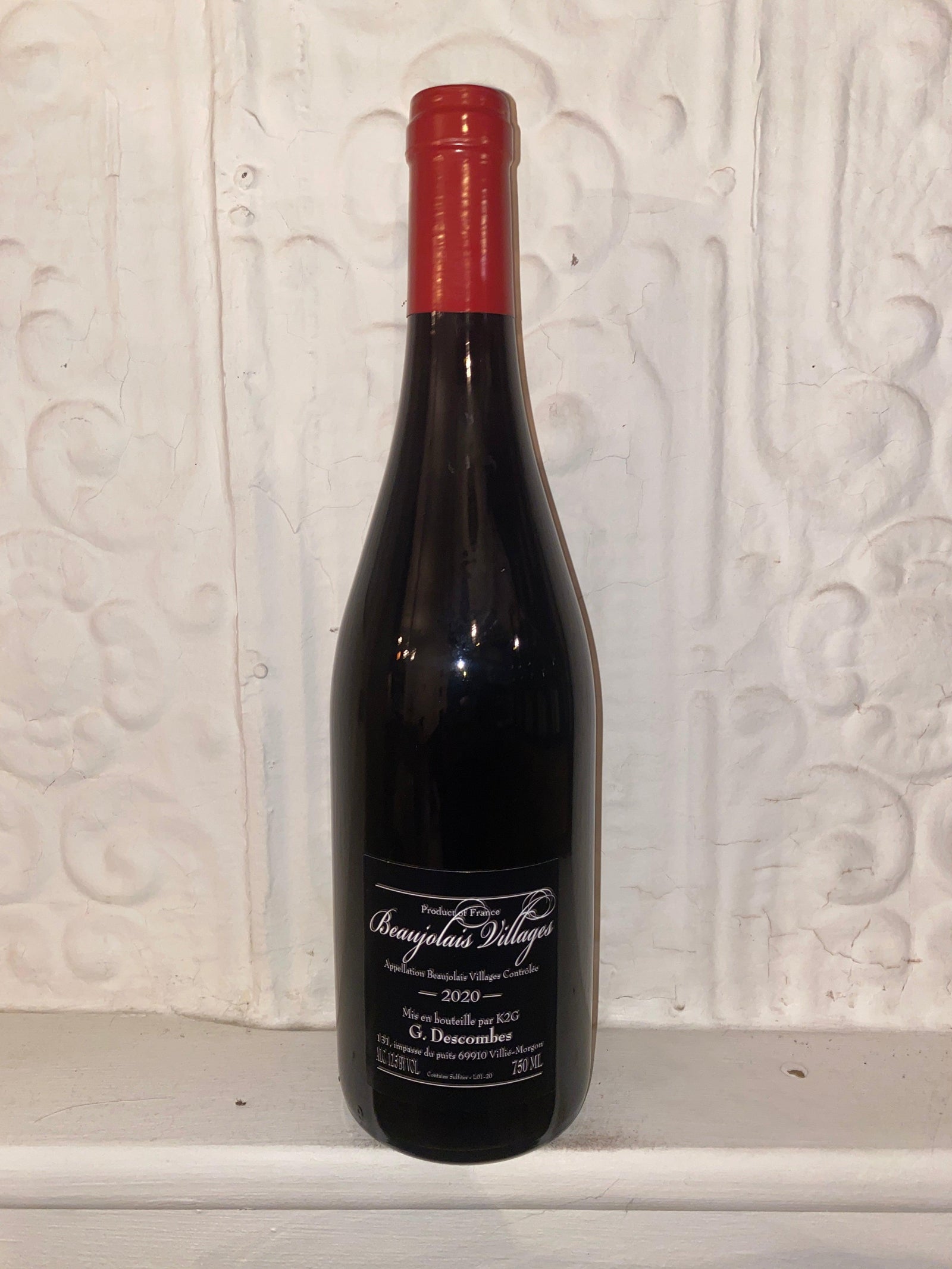 Beaujolais Villages, Georges Descombes 2020 (Beaujolais, France)-Bibber & Bell