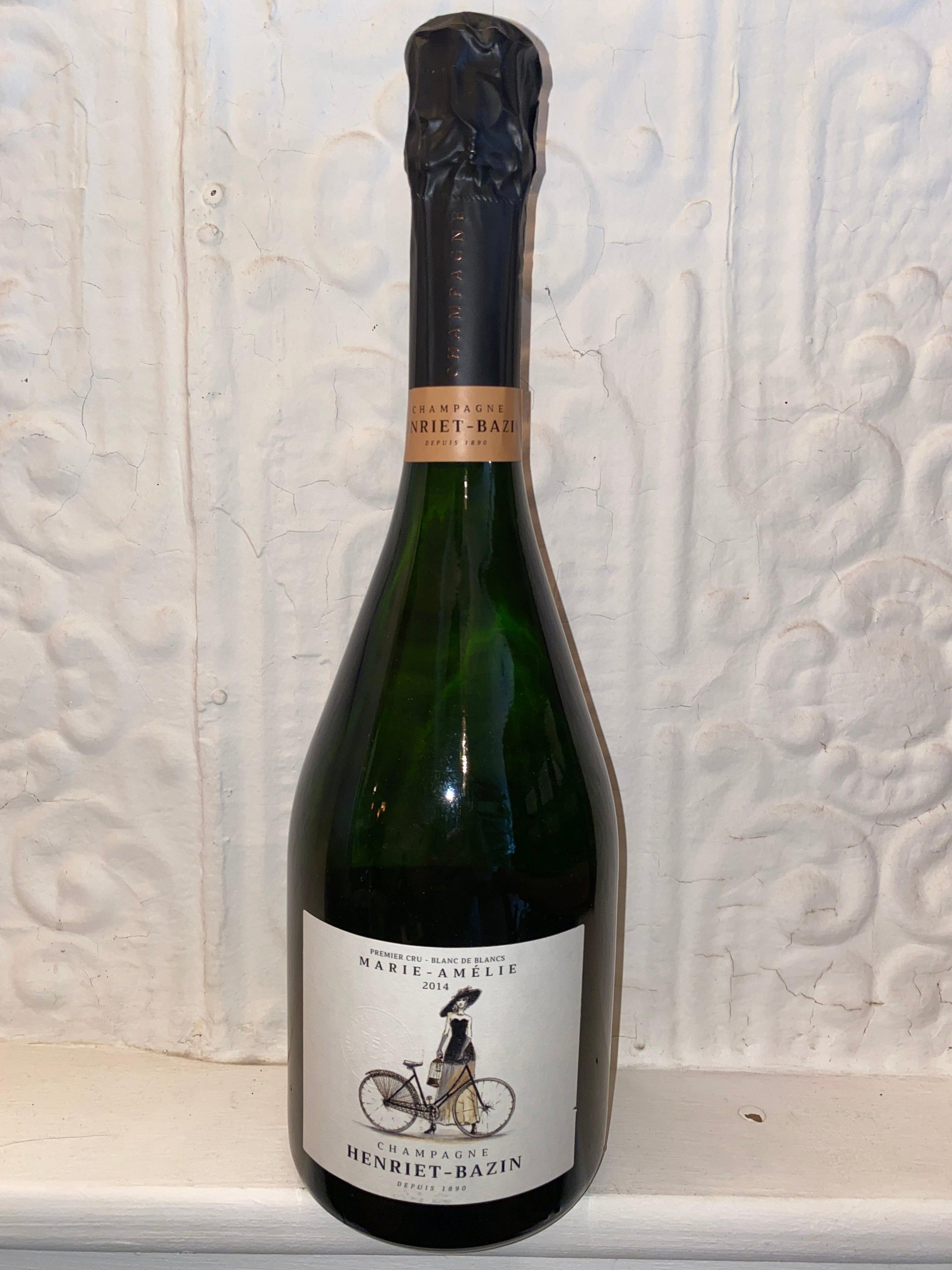 Blanc de Blancs 1er Cru Villers-Marmery Cuvée Marie-Amelie, Henriot Bazin 2014 (Champagne, France)-Wine-Bibber & Bell