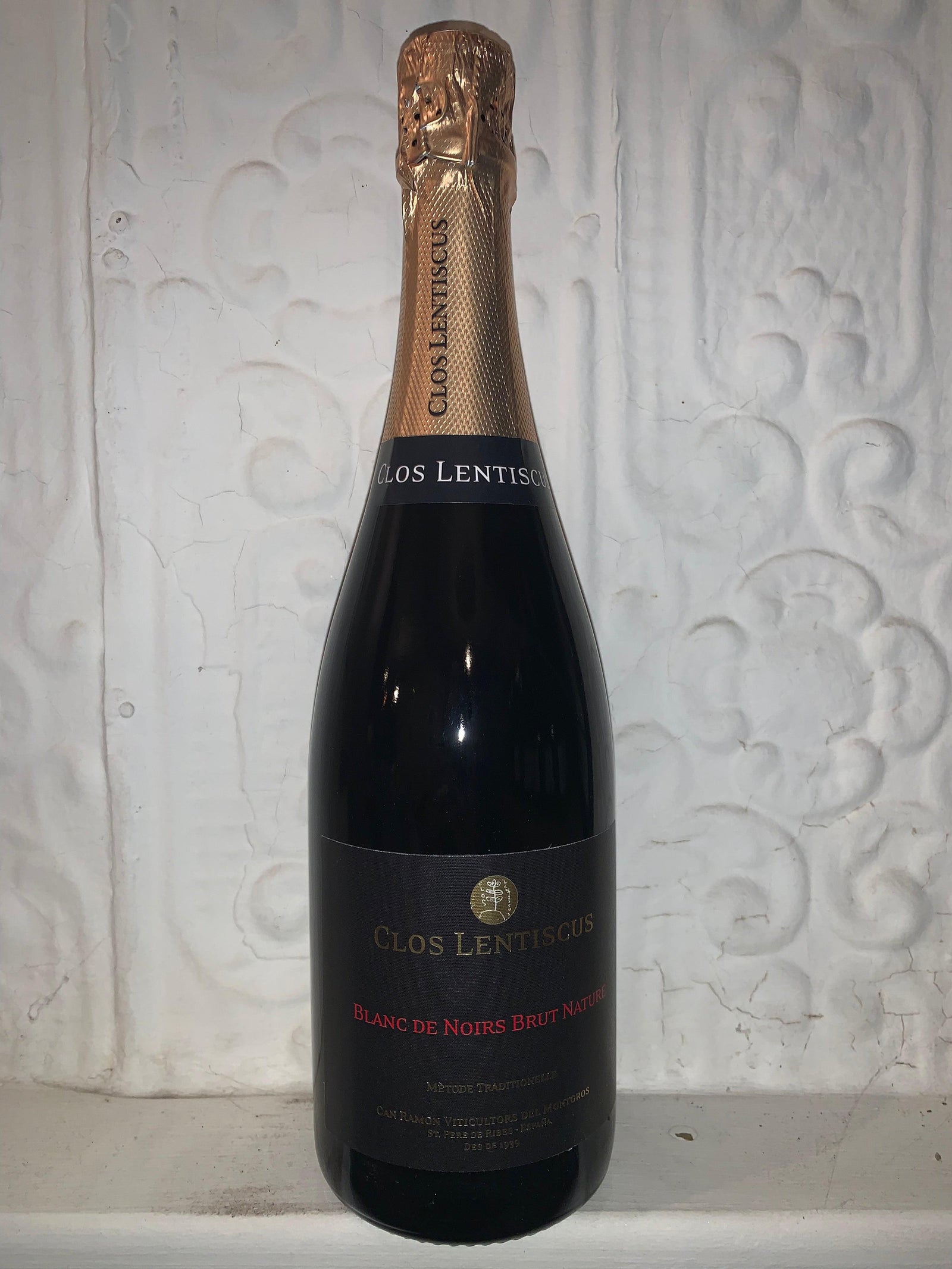Blanc de Noirs Brut Nature, Clos Lentiscus 2017 (Catalonia, Spain)-Wine-Bibber & Bell