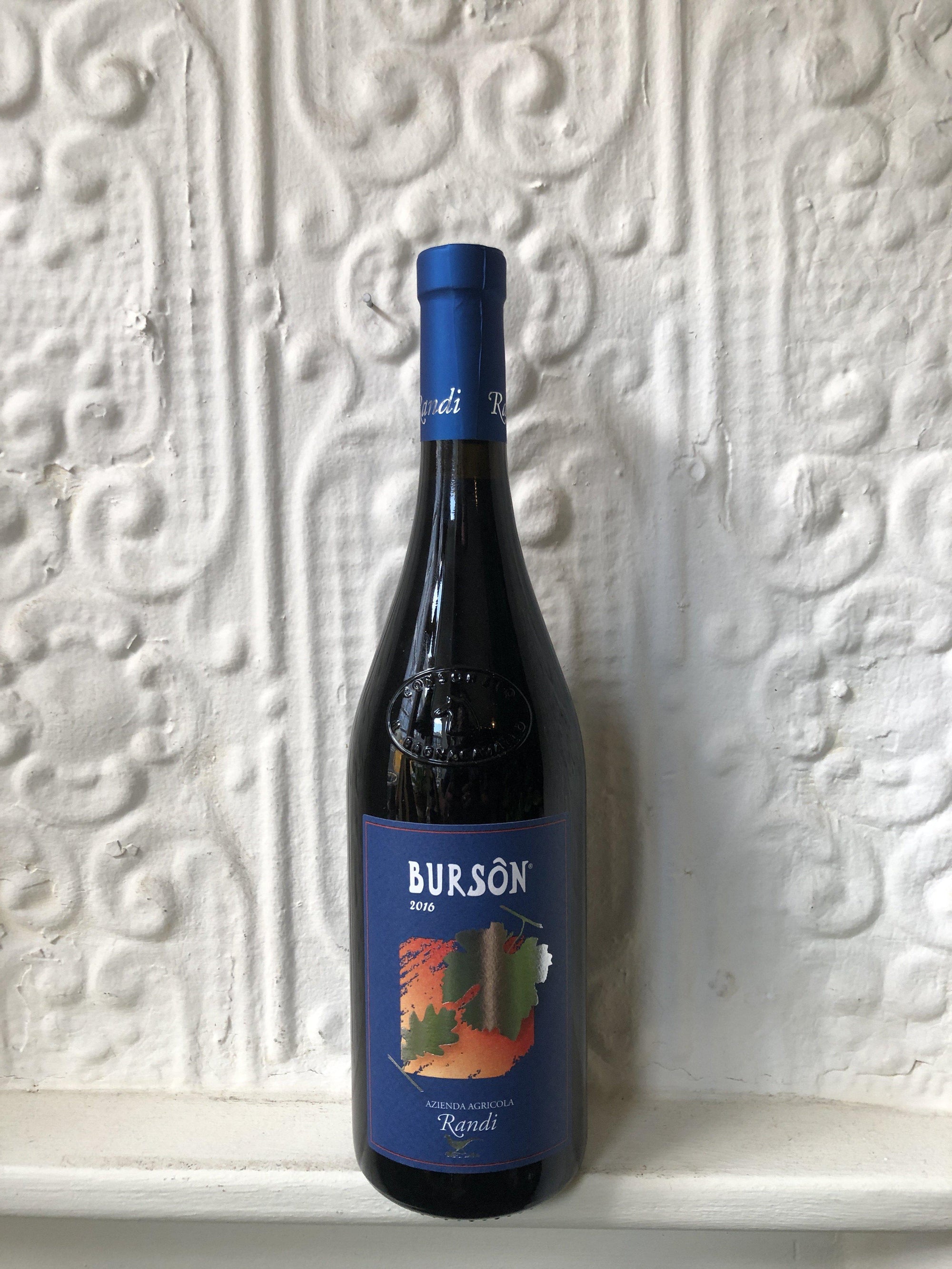 Blu di Burson, Randi '16 (Emilia-Romagna, Italy)-Wine-Bibber & Bell