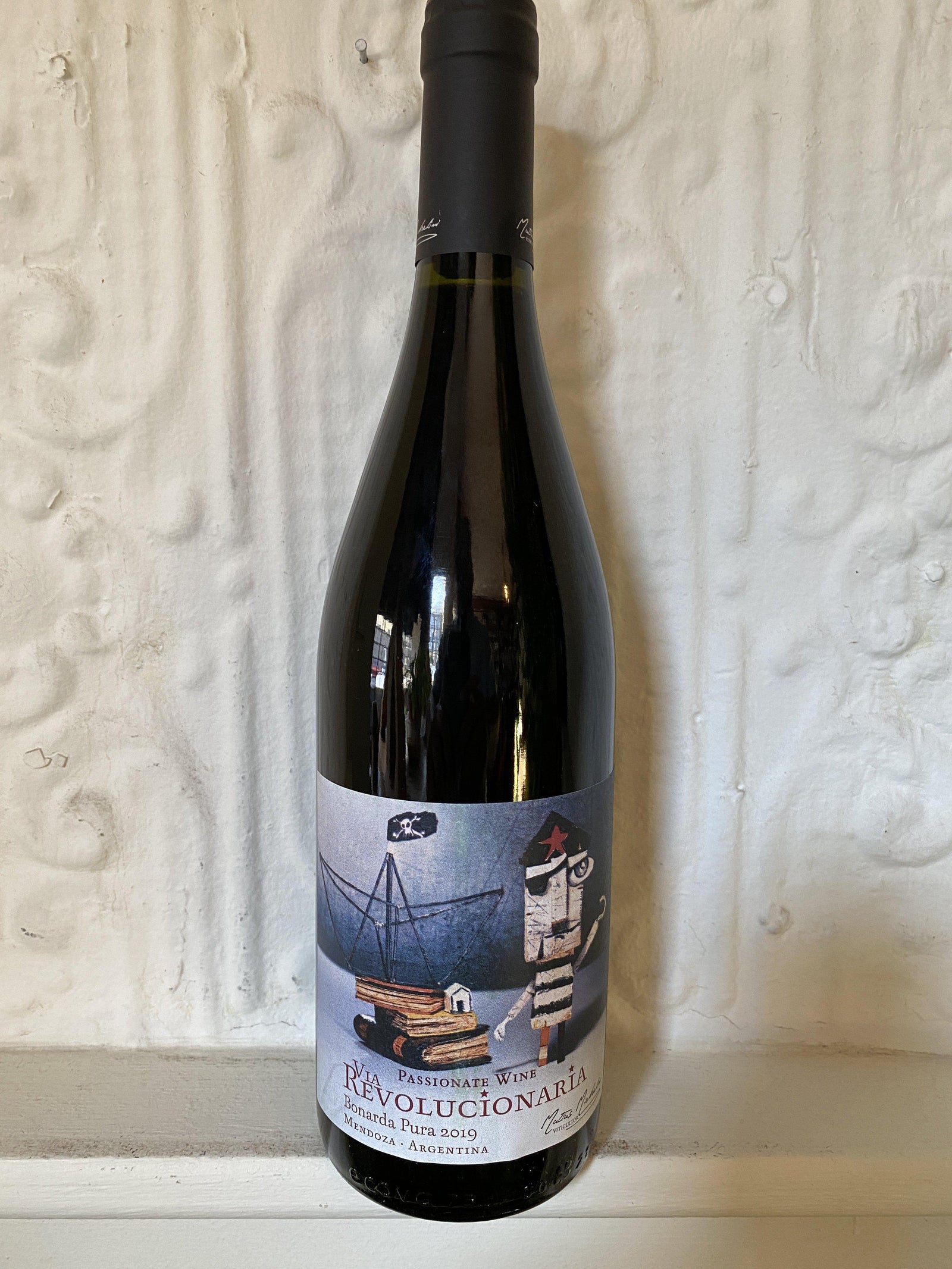 Bonarda Pura, Via Revolucionaria 2019 (Mendoza, Argentina)-Wine-Bibber & Bell