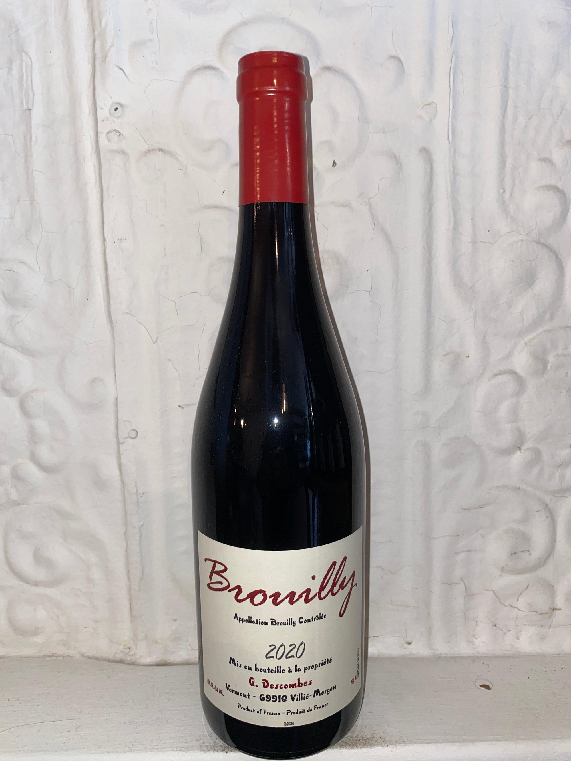 Brouilly, Georges Descombes 2020 (Beaujolais, France)-Bibber & Bell