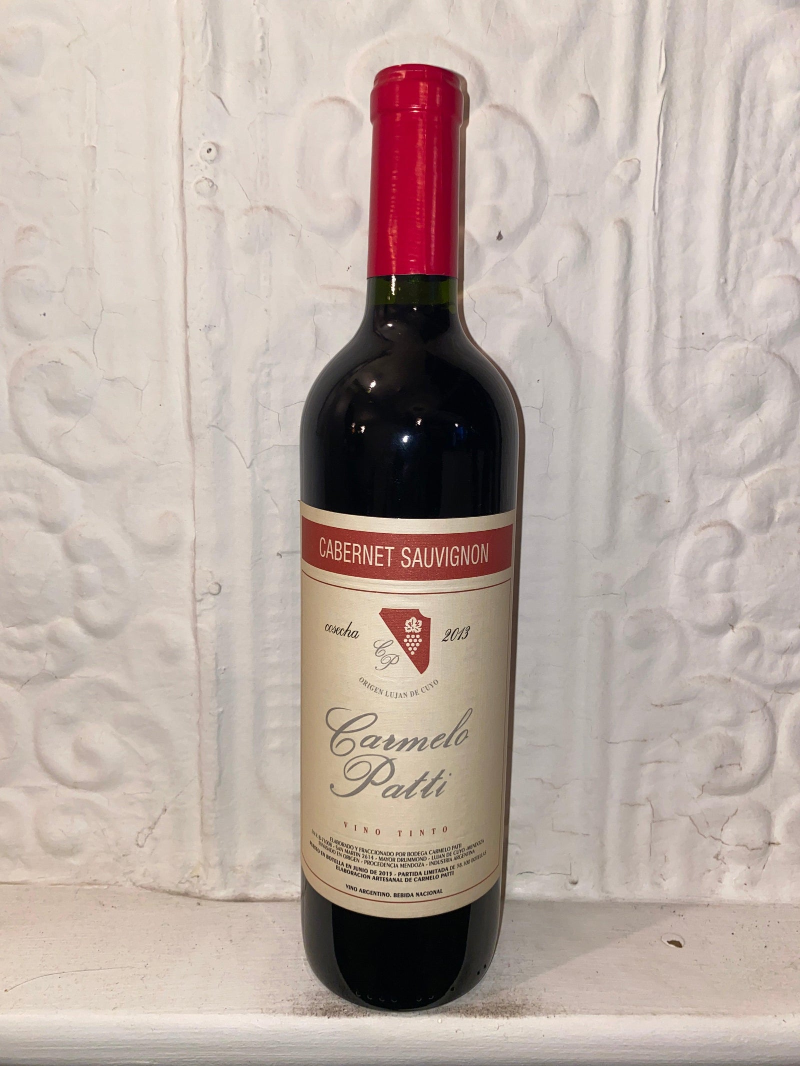 Cabernet Sauvignon, Carmelo Patti 2013 (Mendoza, Argentina)-Bibber & Bell