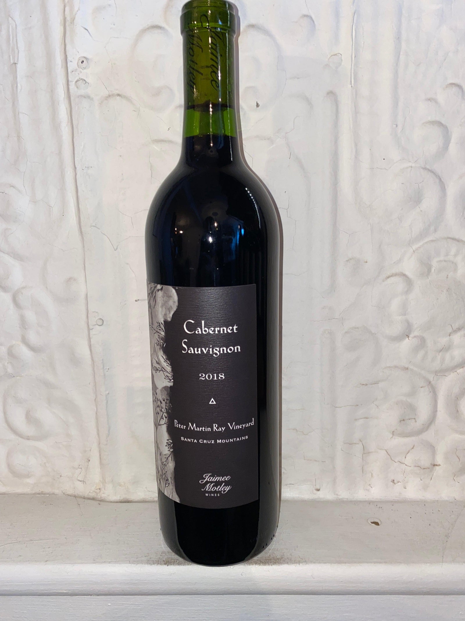 Cabernet Sauvignon Peter Martin Ray Vineyard, Jaimee Motley 2018 (Santa Cruz Mountains, California)-Bibber & Bell