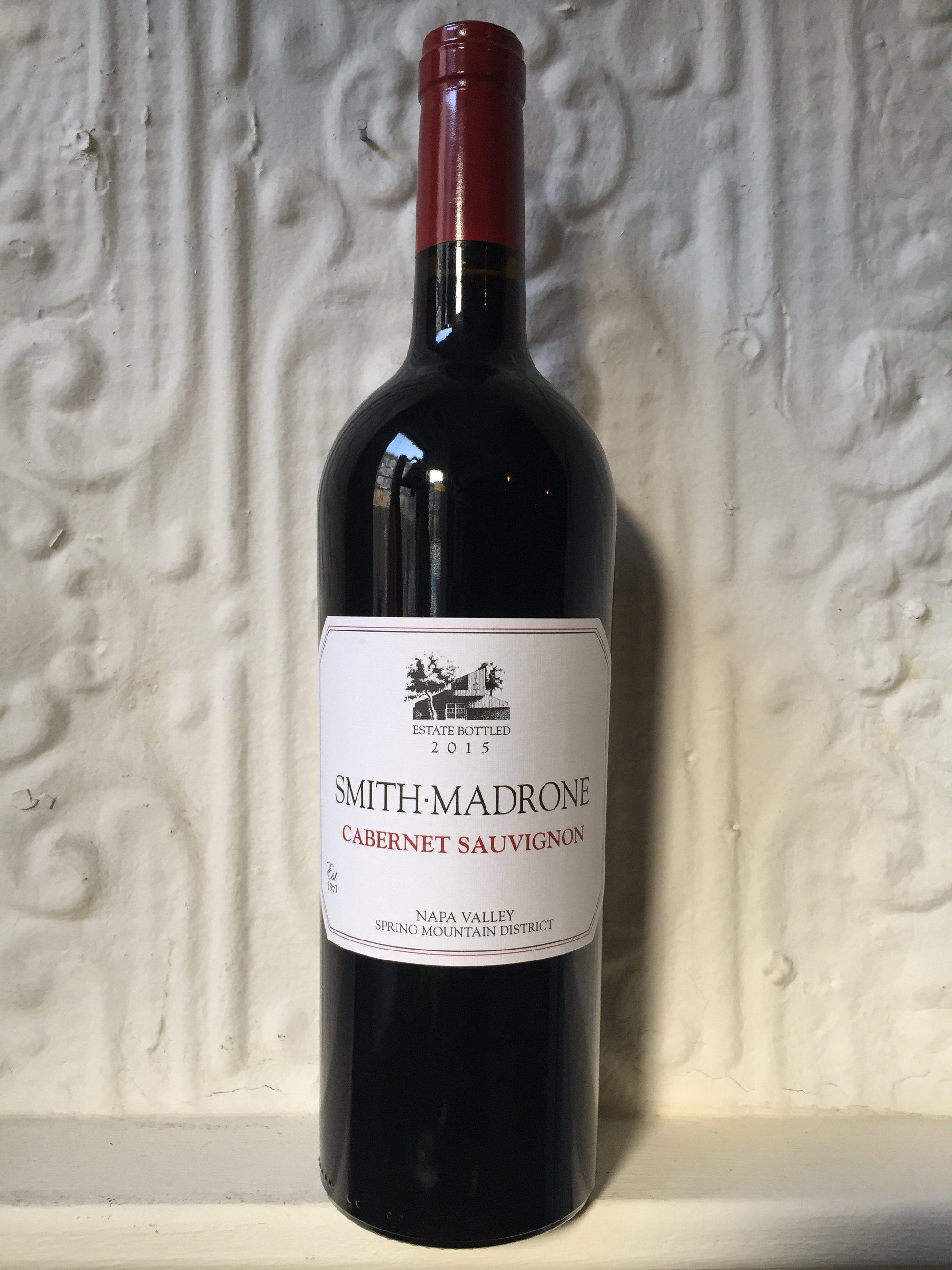 Cabernet Sauvignon, Smith-Madrone 2015 (California, Unite States)-Wine-Bibber & Bell