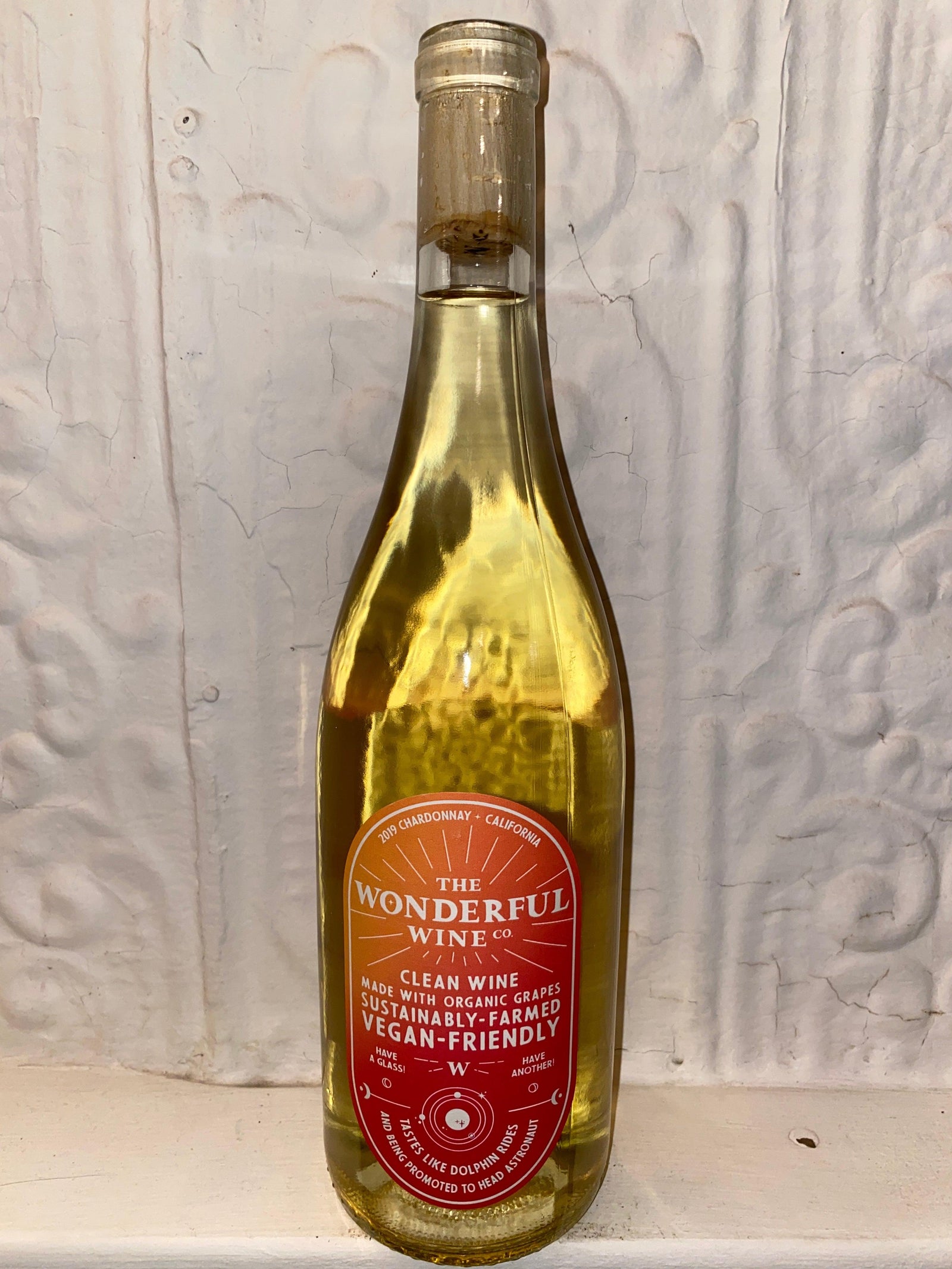California Chardonnay, Wonderful Wine Co. 2019 (California, United States)-Bibber & Bell