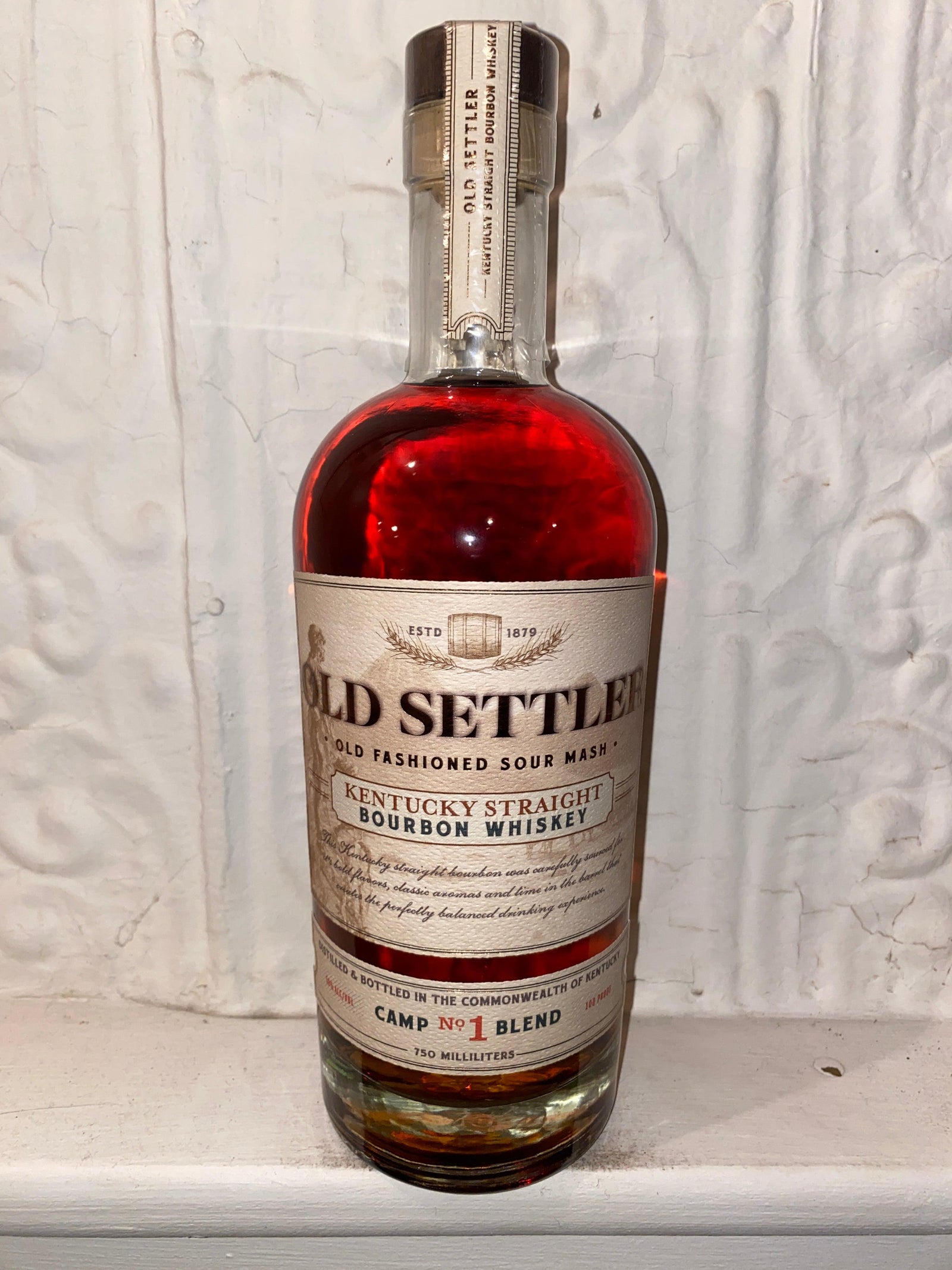 Camp No. 1 Blend Bourbon, Old Settler (Kentucky, USA)-Bibber & Bell