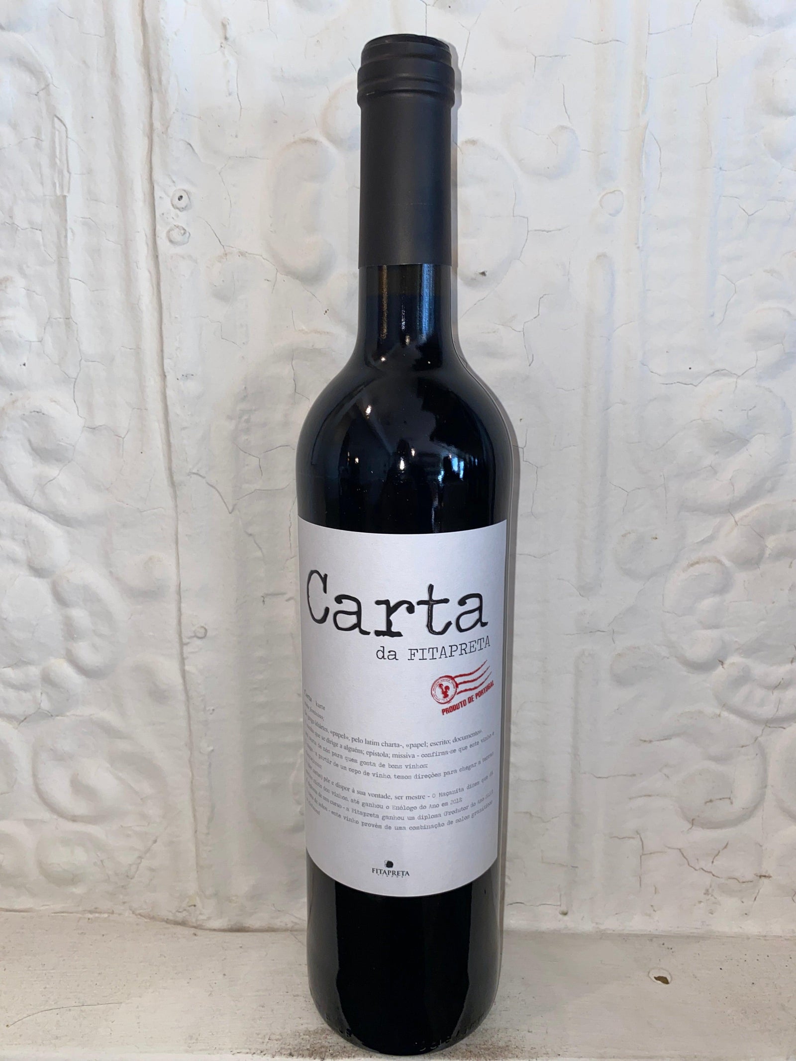 Carta da Fitapreta, Fitapreta 2020 (Alentejano, Portugal)-Bibber & Bell
