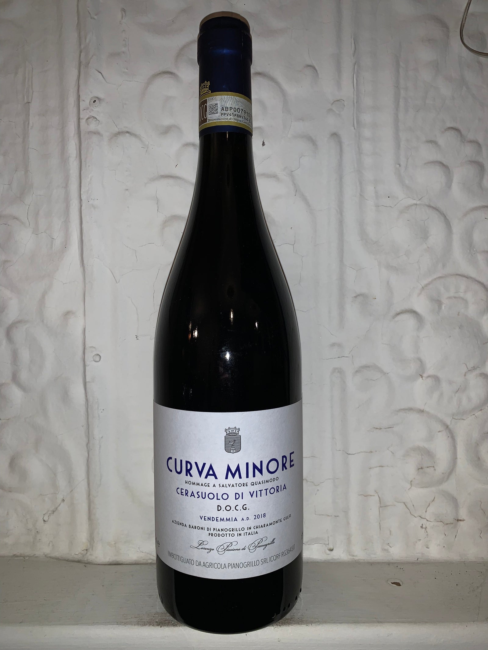 Cerasuolo, Curva Minore, Pianogrillo 2018 (Sicily, Italy)-Wine-Bibber & Bell