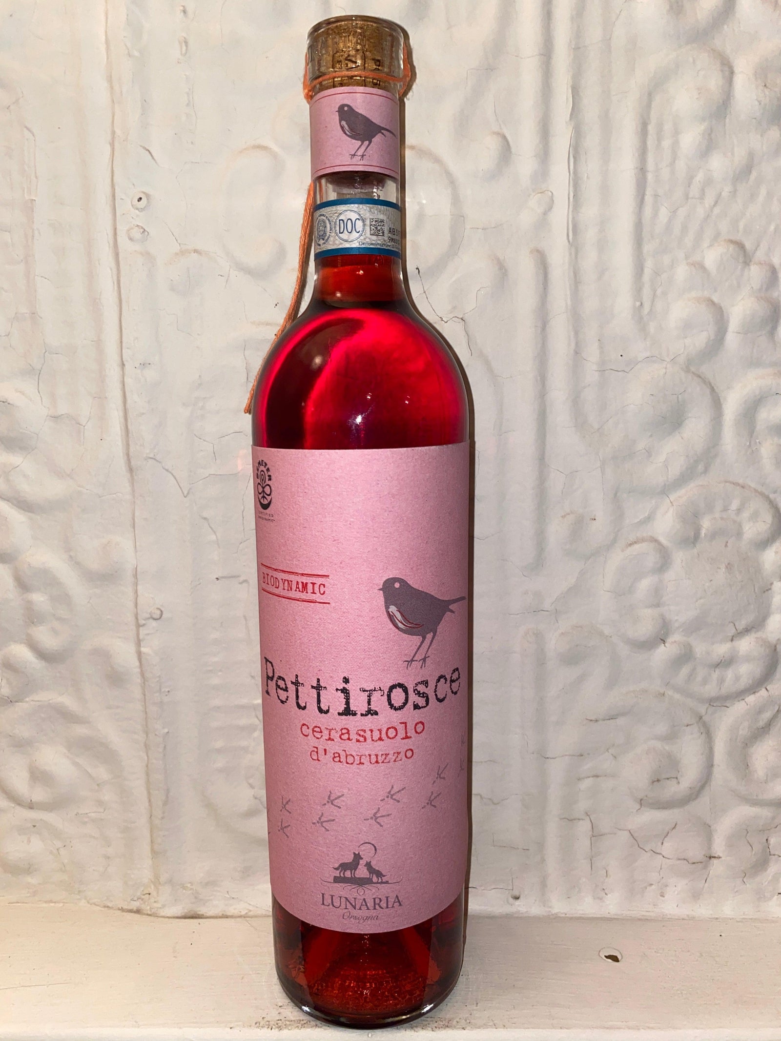 Cerasuolo d'Abruzzo Pettirosce, Lunaria 2020 (Abruzzo, Italy)-Wine-Bibber & Bell