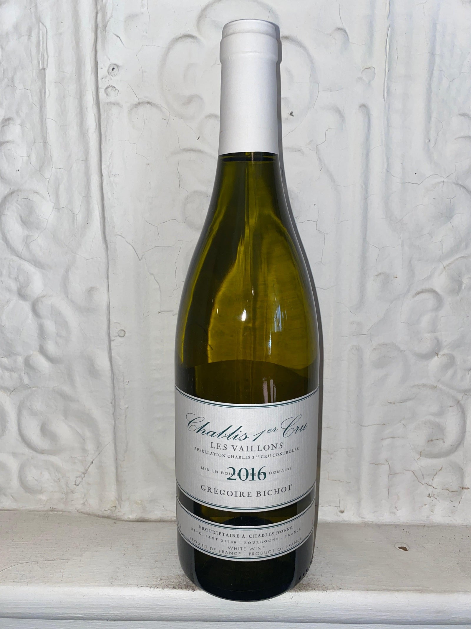 Chablis 1er Cru, Les Vaillons, Gregoire Bichot 2016 (Chablis, France)-Wine-Bibber & Bell