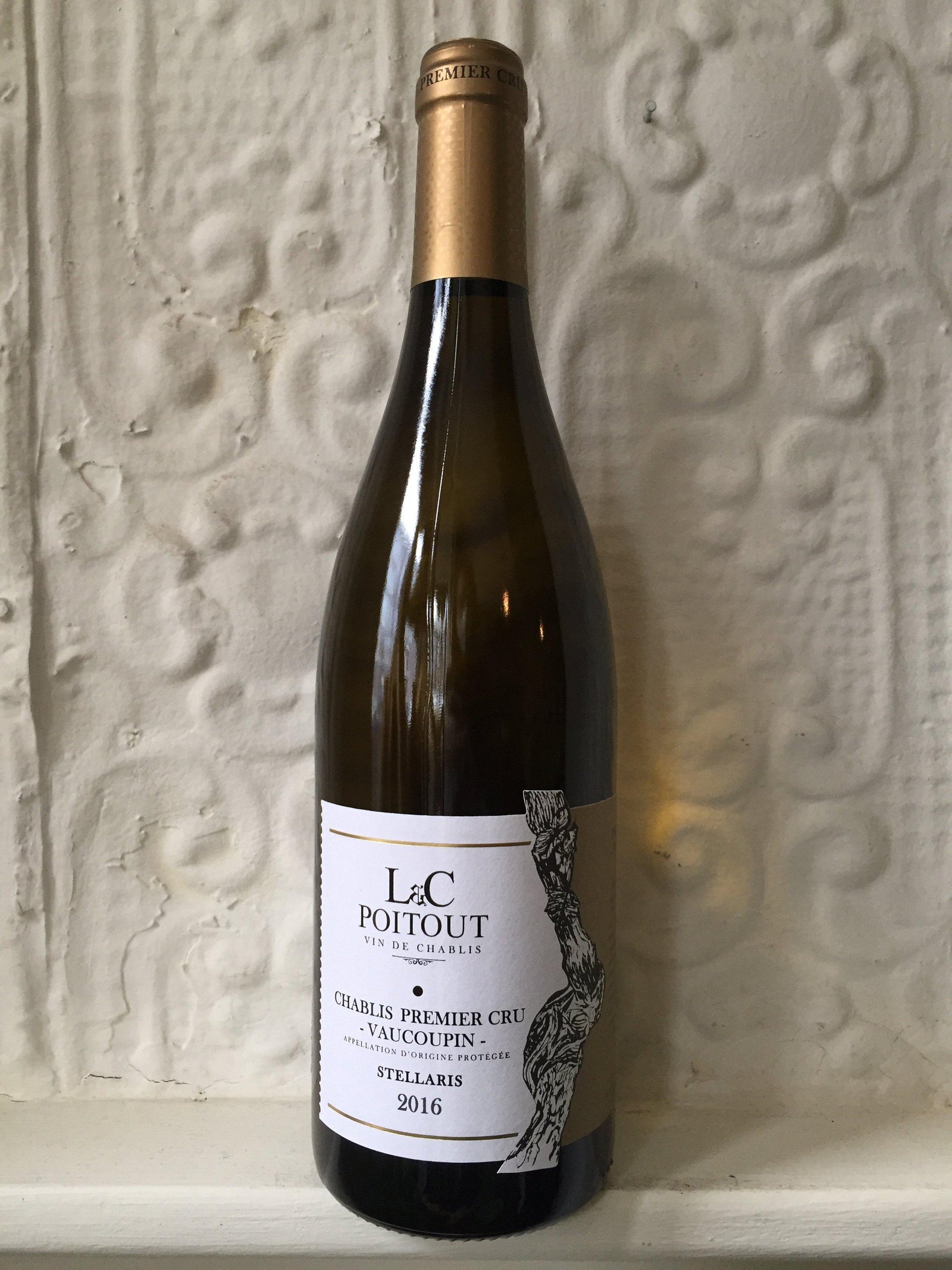 Chablis "Stellaris" 1er Cru Vaucoupin, L&C Poitout '16 (Burgundy, France)-Wine-Bibber & Bell