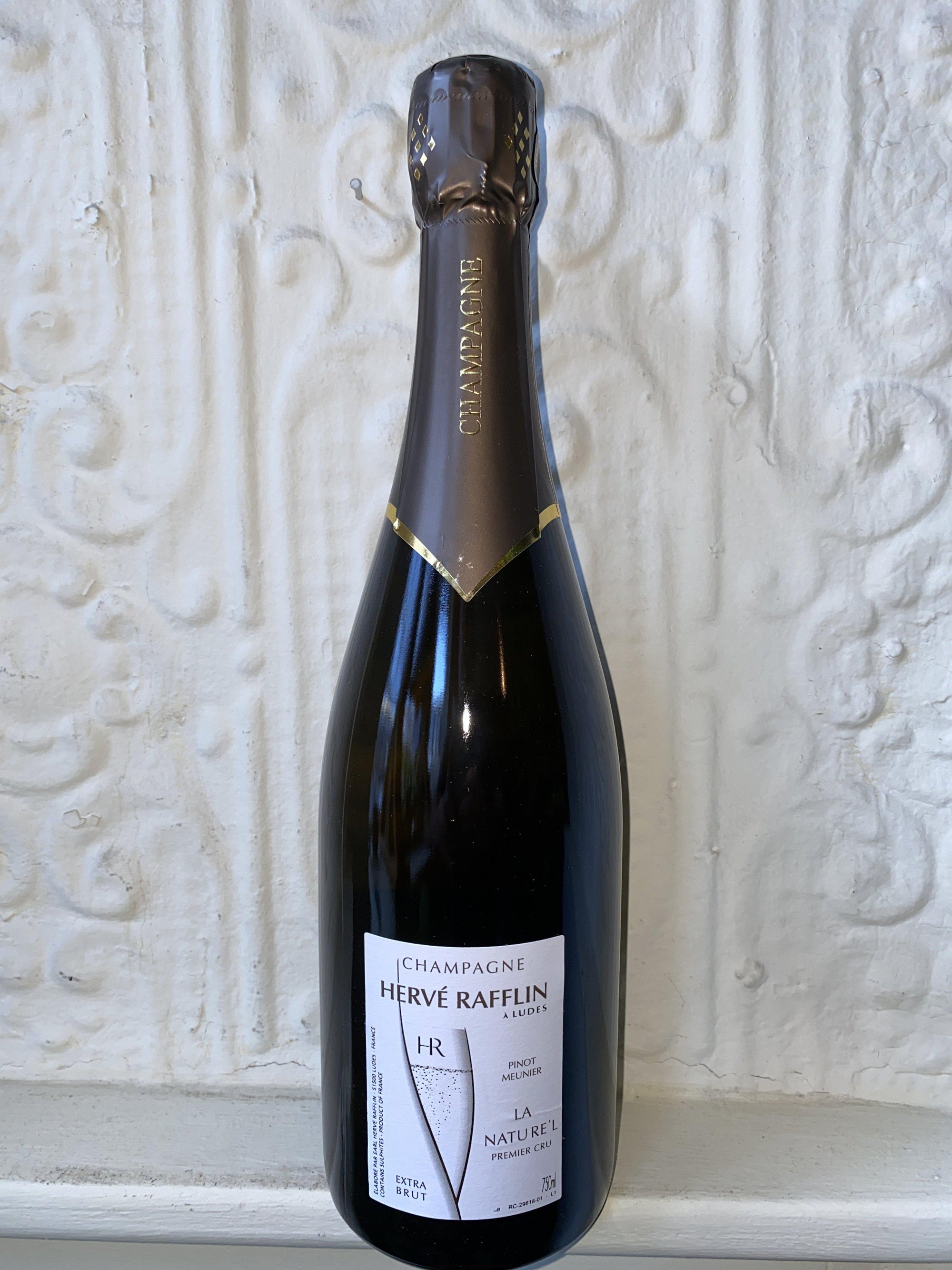 Champagne Extra Brut 1er Cru Pinot Meunier, Herve Rafflin NV (Champagne, France)-Wine-Bibber & Bell