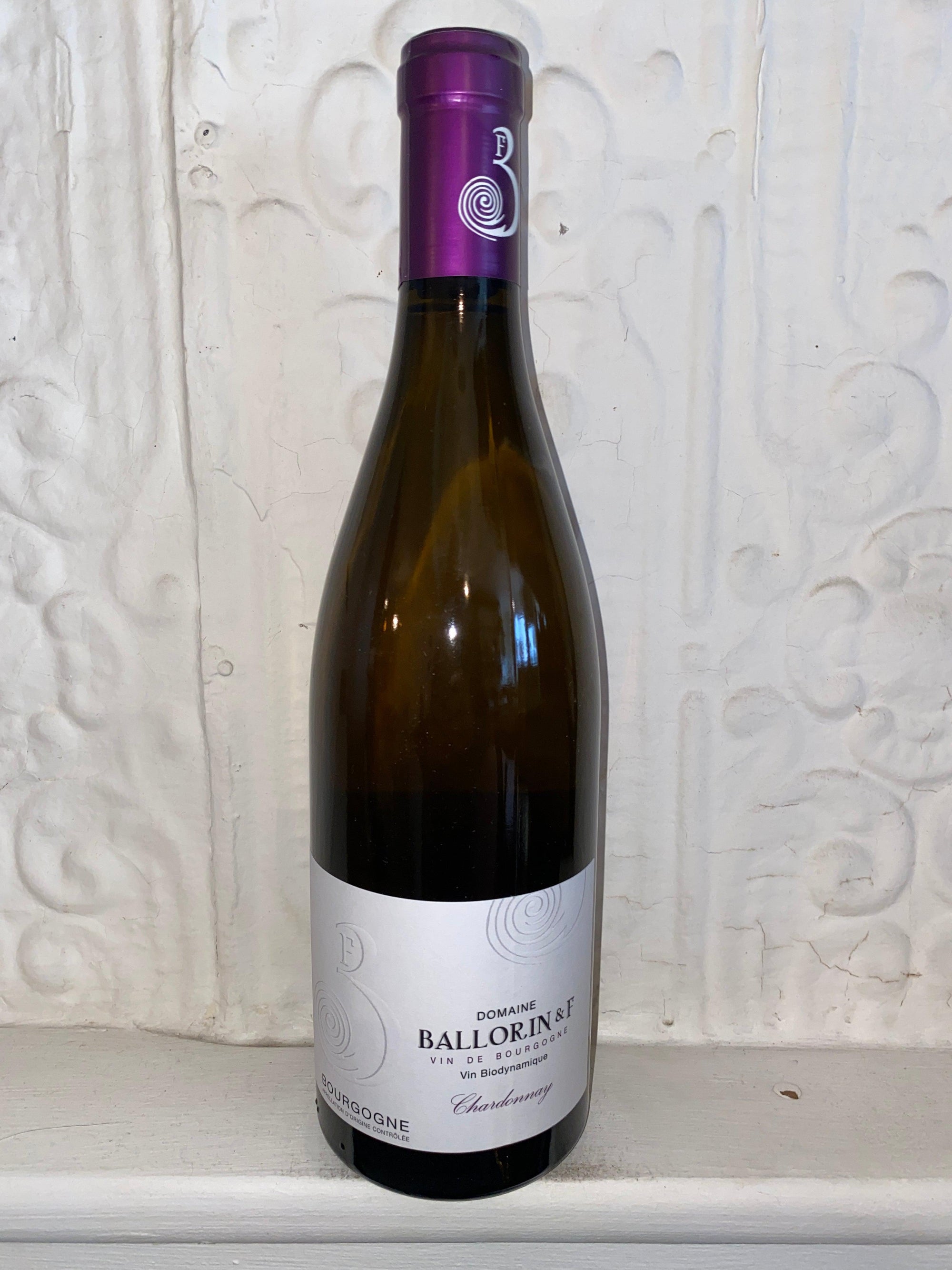 Chardonnay, Domaine Ballorin 2018 (Burgundy, France)-Wine-Bibber & Bell