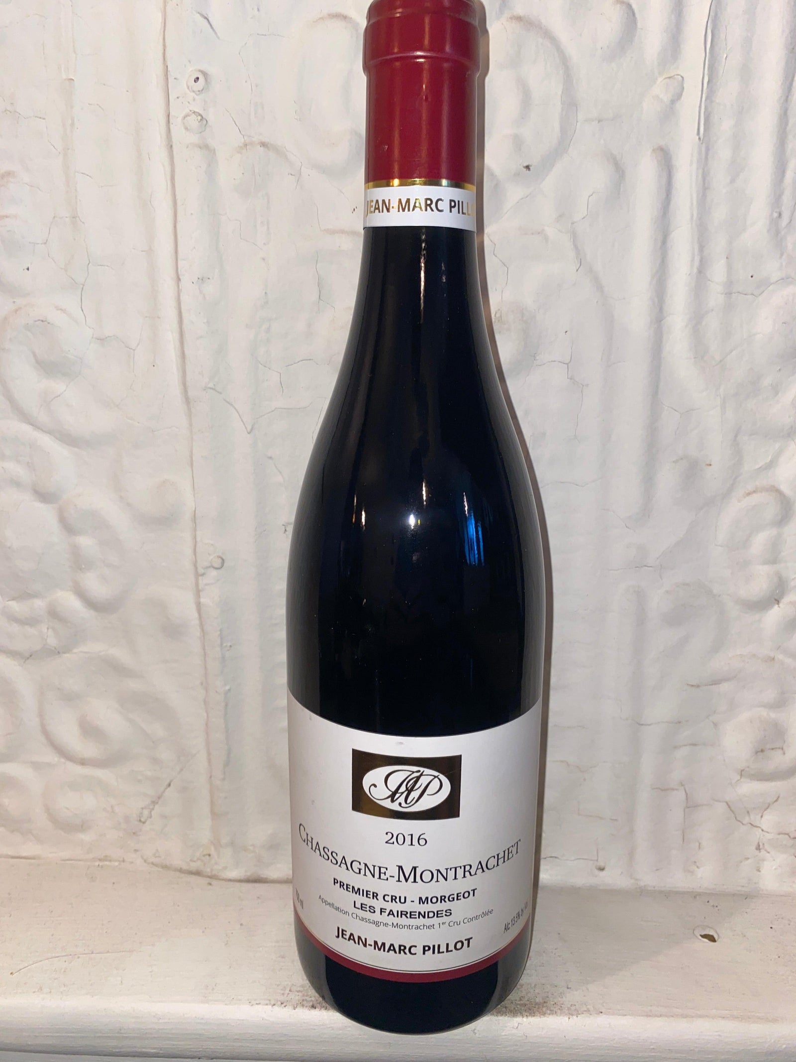 Chassagne Montrachet Morgeot les Fairendes 1er Cru, Jean Marc Pillot 2016 (Burgundy, France)-Bibber & Bell