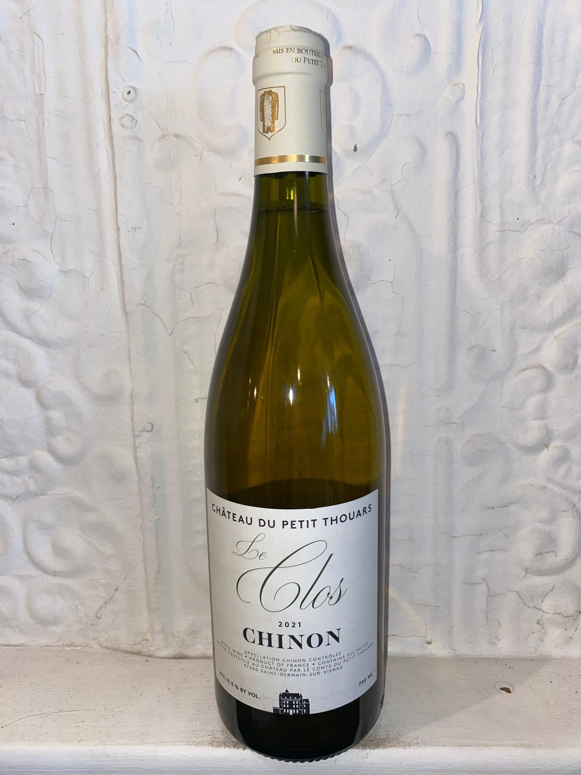 Chinon Blanc, Chateau du Petit Thouars 2021 (Loire Valley, France)-Bibber & Bell