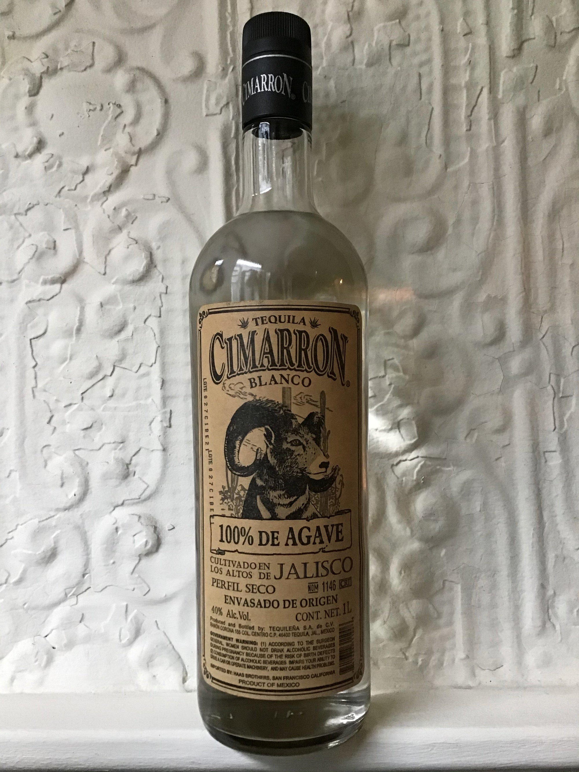 Cimarron Blanco Tequila Liter (Jalisco, Mexico)-Spirits-Bibber & Bell