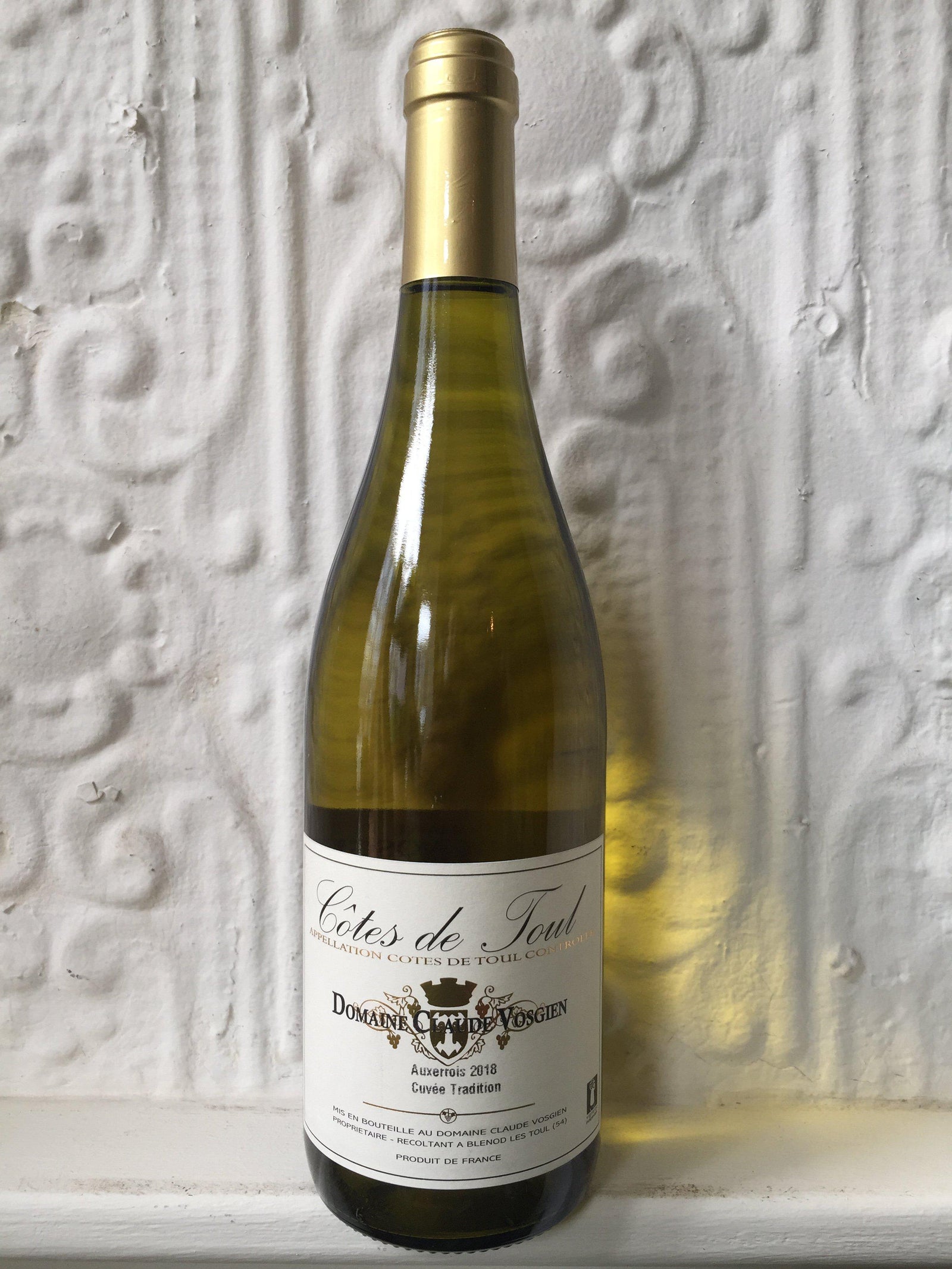 Cotes de Toul Auxerrois Blanc Tradition, Domaine Claude Vosgien 2018 (Lorraine, France)-Wine-Bibber & Bell