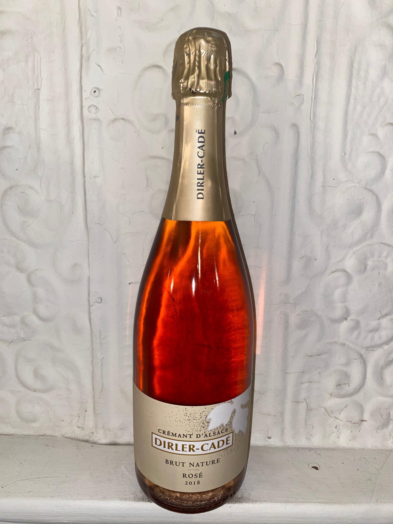 Cremant d'Alsace Brut Nature Rose, Domaine Dirler-Cade (Alsace, France)-Bibber & Bell