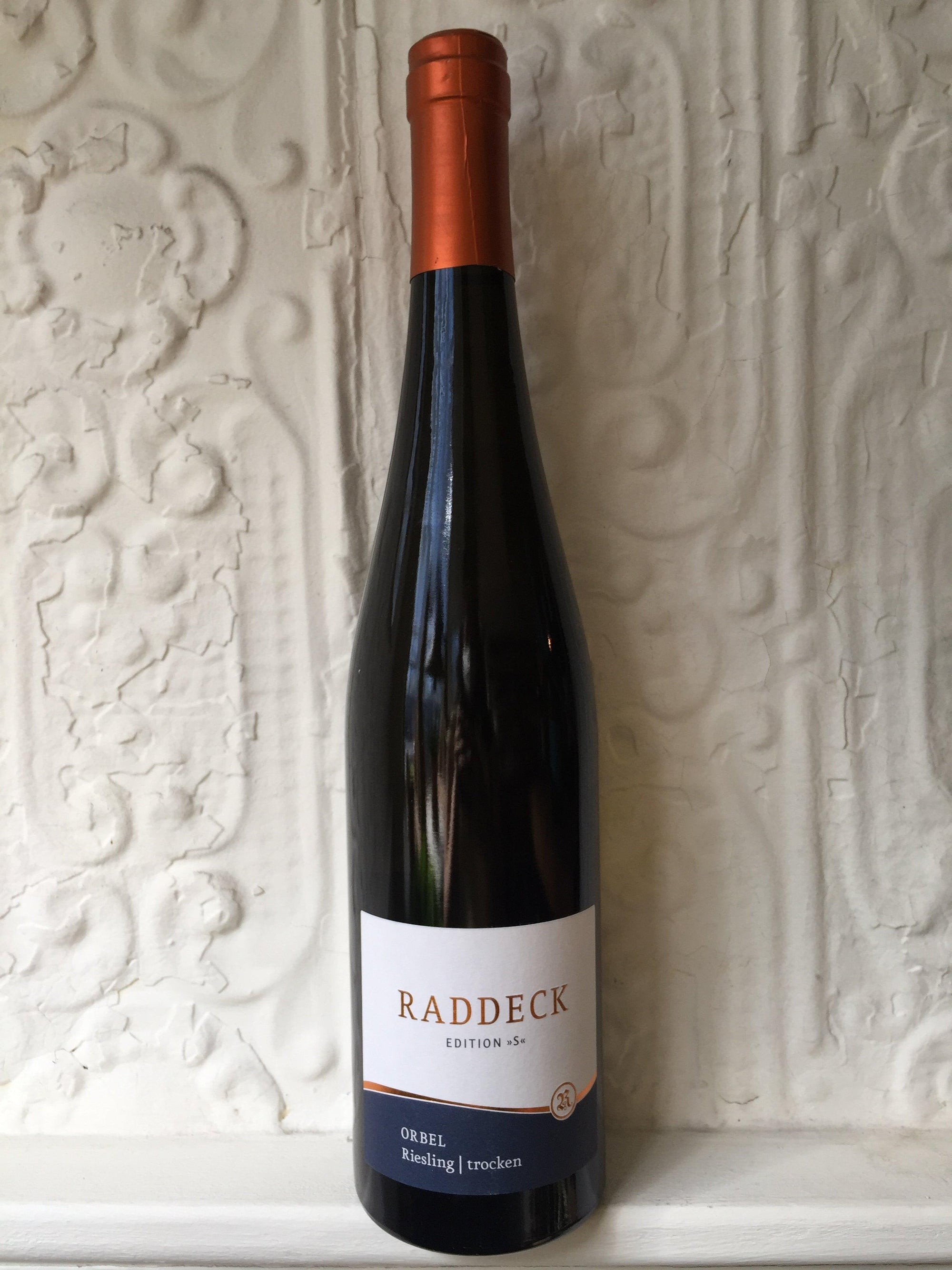 Raddeck Trocken Riesling, Orbel 2017 (Rheinhessen, Germany)-Wine-Bibber & Bell