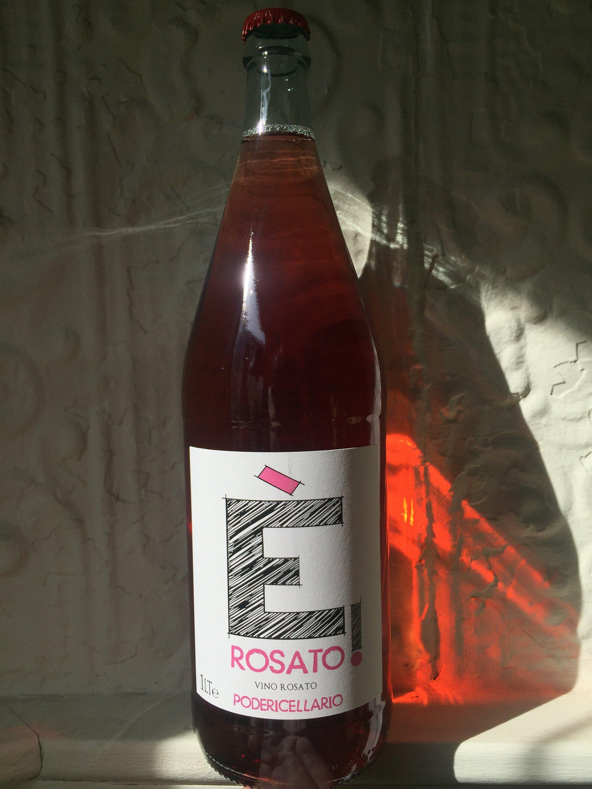 E' Rosato Liter, Poderi Cellario 2020 (Piedmont, Italy)-Wine-Bibber & Bell