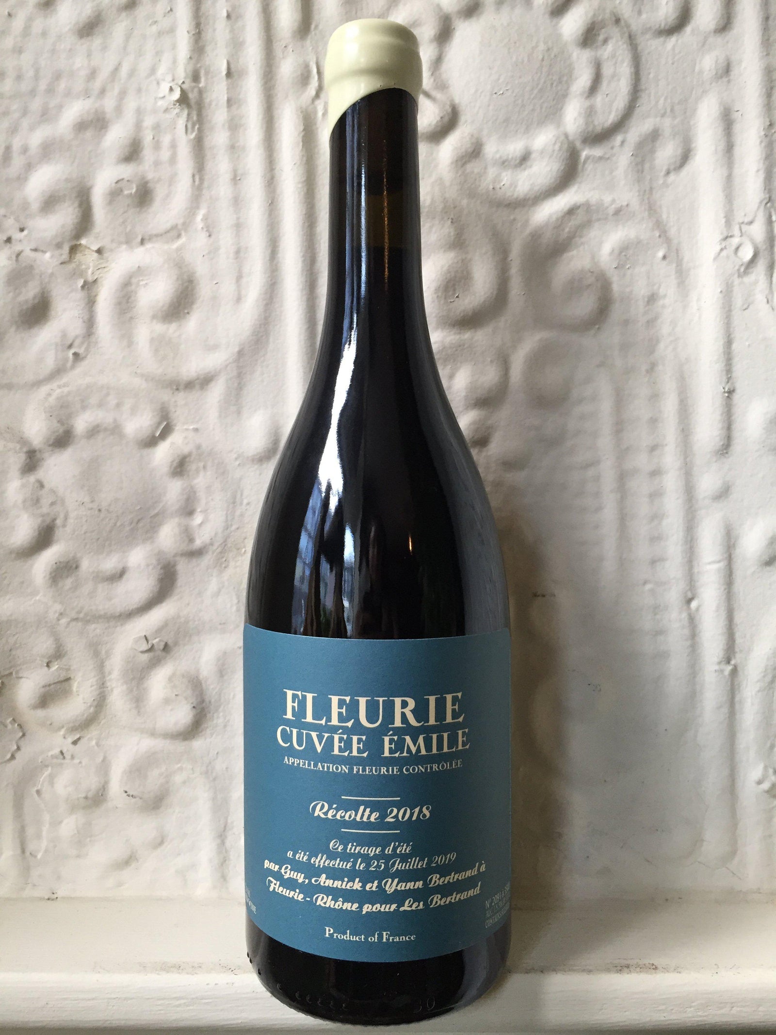 Fleurie Cuvee Emile, Yann Bertrand 2018 (Beaujolais, France)-Wine-Bibber & Bell