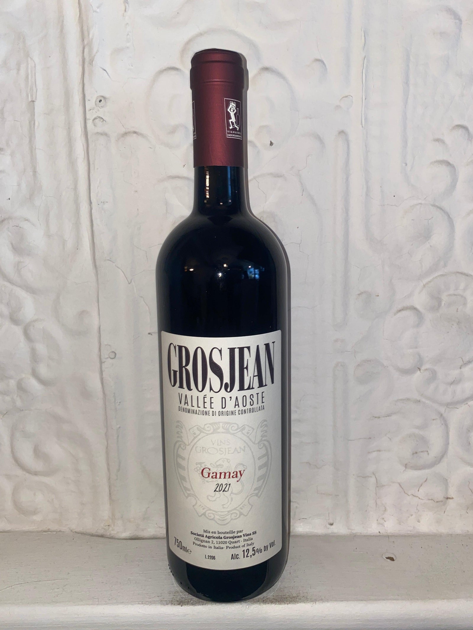 Gamay, Grosjean 2021 (Vallee d'Aoste, Italy)-Bibber & Bell