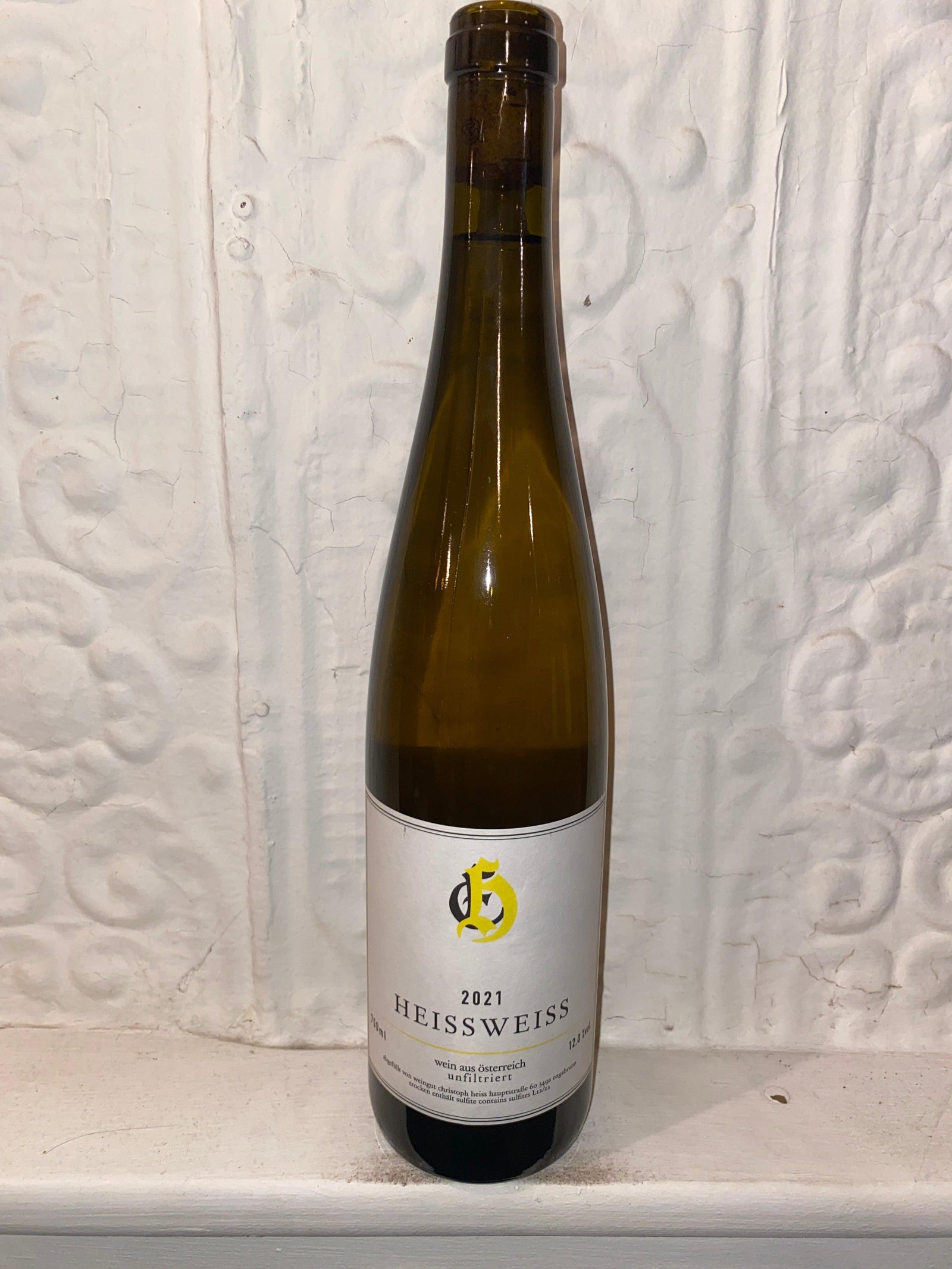 Heissweiss, Weingut Heiss 2021 (Niederösterreich, Austria)-Bibber & Bell