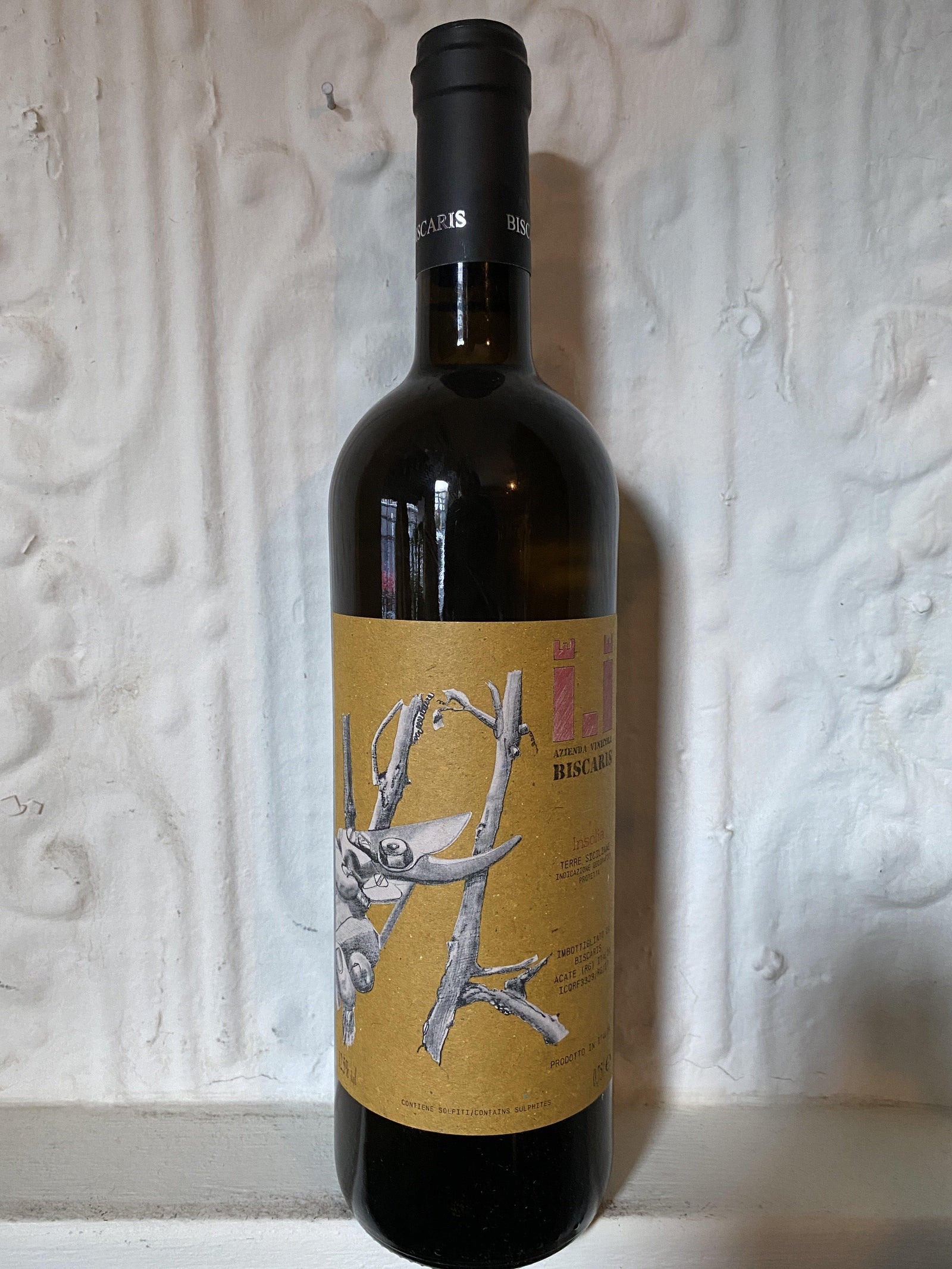Terre Siciliane Inzolia, Biscaria 2018 (Sicily, Italy)-Wine-Bibber & Bell