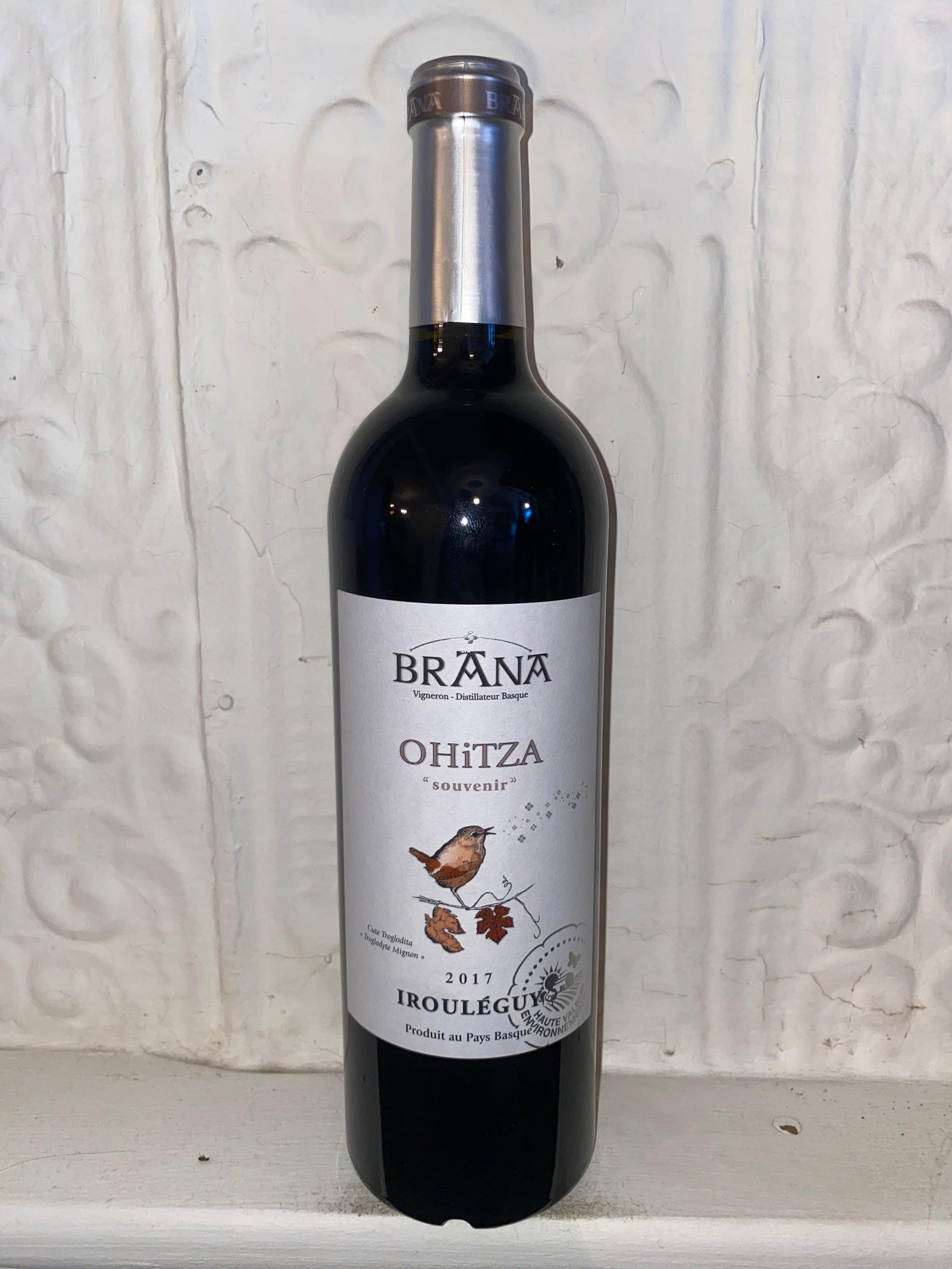 Ohitza Souvenir, Domaine Brana 2017 (Irouleguy, France)-Bibber & Bell