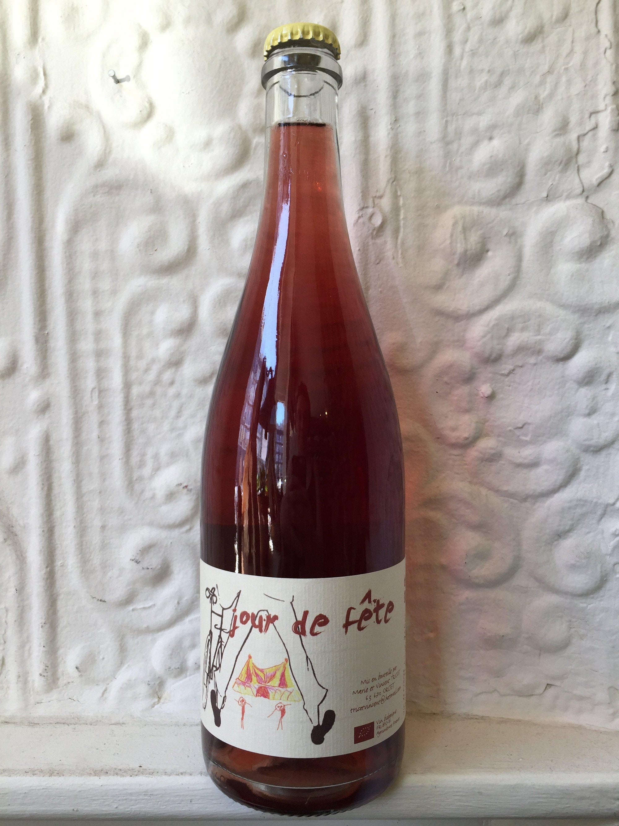 Jour de Fete Pet Nat Rose, Marie et Vincent Tricot 2019 (Loire, France)-Wine-Bibber & Bell