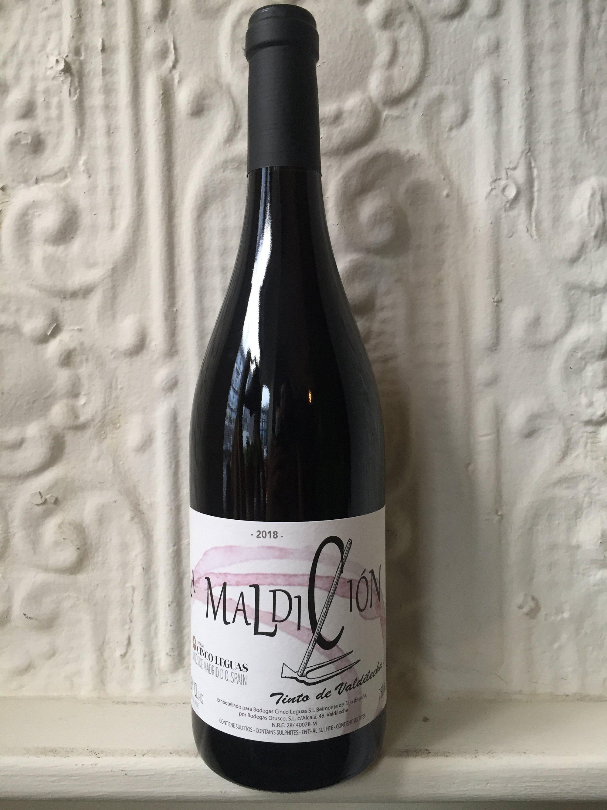 La Maldicion Tinto de Valdilecha, Marc Isart 2018 (Madrid, Spain)-Wine-Bibber & Bell