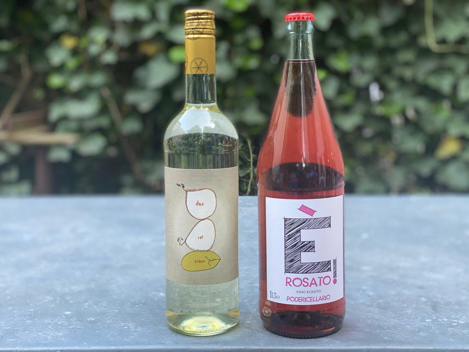 Light Orange and Pink 2 Pack-Wine-Bibber & Bell